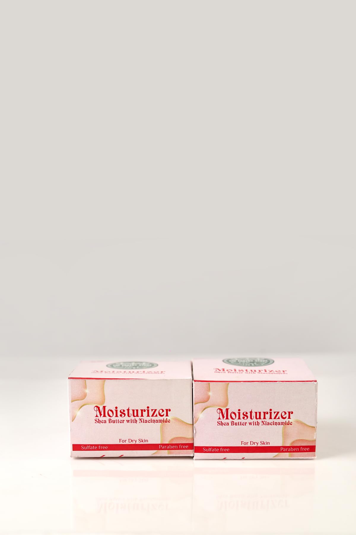 THE EARTHY STORE Women's Shea Butter & Niacinamide Face Moisturizer Cream - 75g for Dry Skin Care - Hydrating & Brightening Daily Skincare Routine