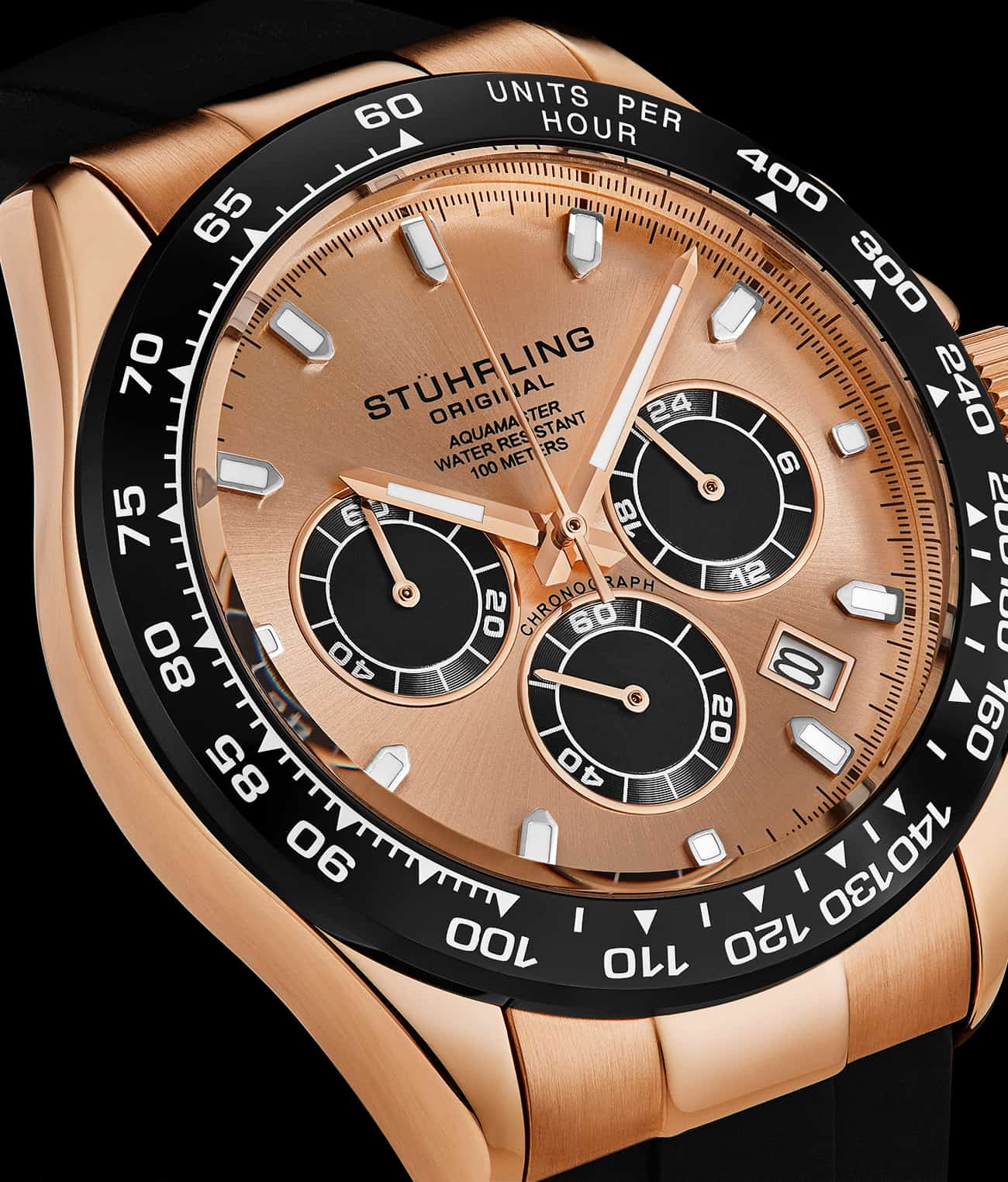 Aquamaster 4042 Quartz 42mm Men's Waterproof Chronograph Watch - Perfect for Diving, Swimming & Outdoor Sports