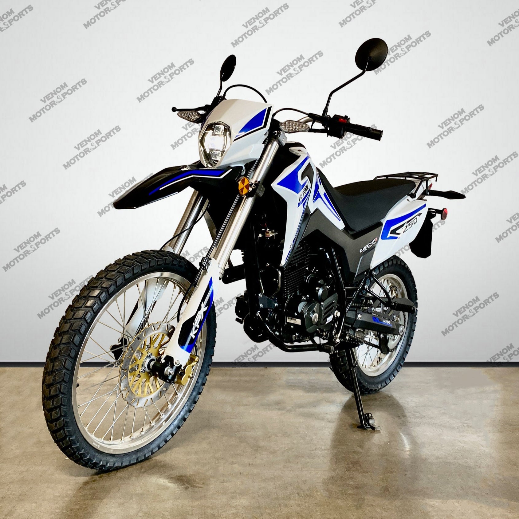 Lifan KPX 250 250cc Dual Sport Motorcycle - Fuel Injected, 6-Speed Transmission for Off-Road Adventure & Commuting