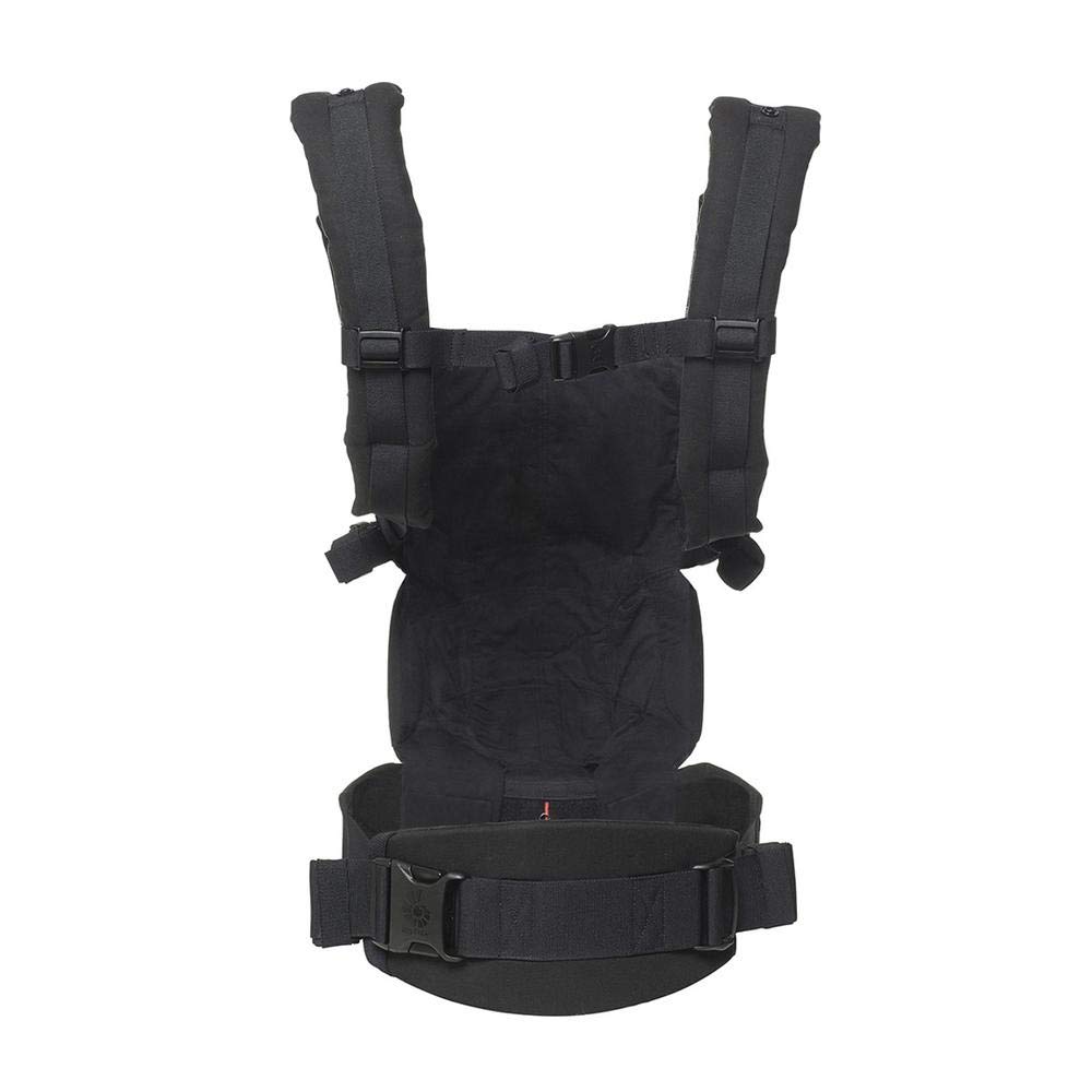 Ergobaby Omni 360 Baby Carrier Backpack - Adjustable, Ergonomic Infant Carrier for Newborn to Toddler (Black) | Perfect for Hiking, Travel & Everyday Use