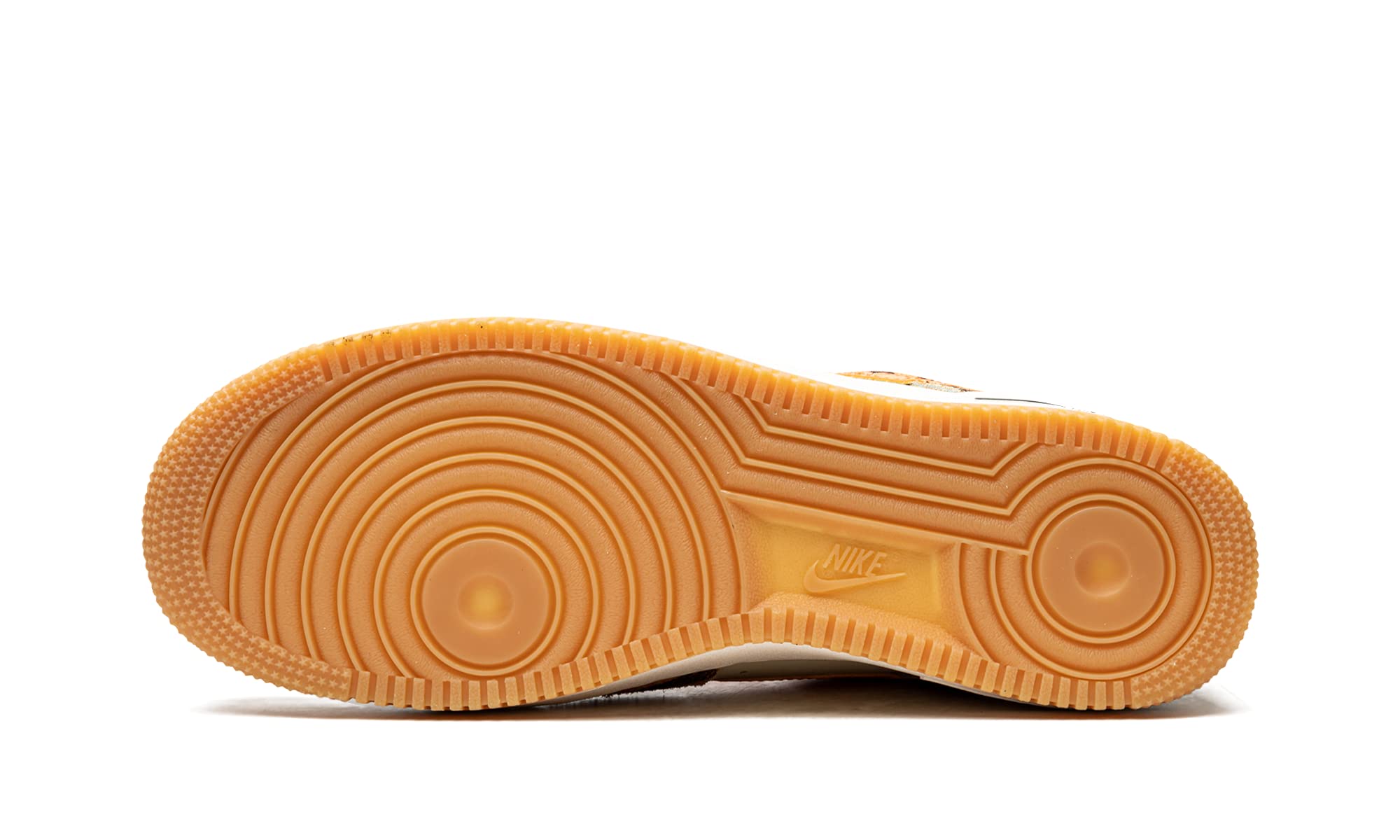 Nike Men's Air Force 1 Low Basketball Shoes - Coconut Milk/Atomic Orange - Size 9 | Classic Sneakers for Casual Wear, Street Style & Basketball Games