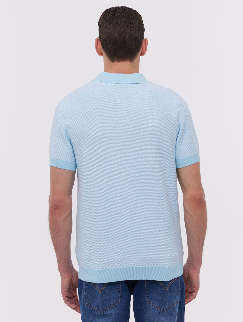 Premium Totti Knit Polo Shirt for Men - Comfortable Cotton Blend Casual Wear - Perfect for Office, Golf & Weekend Outings