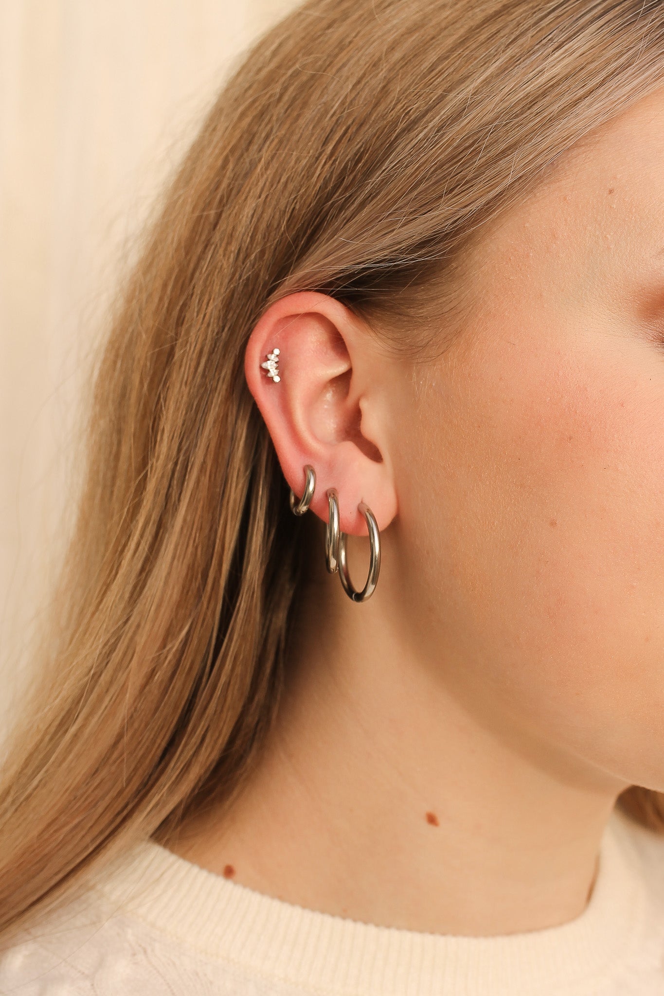 Micro Opal Hoop Earrings - Dainty & Elegant Jewelry for Women | Perfect for Everyday Wear, Parties & Special Occasions