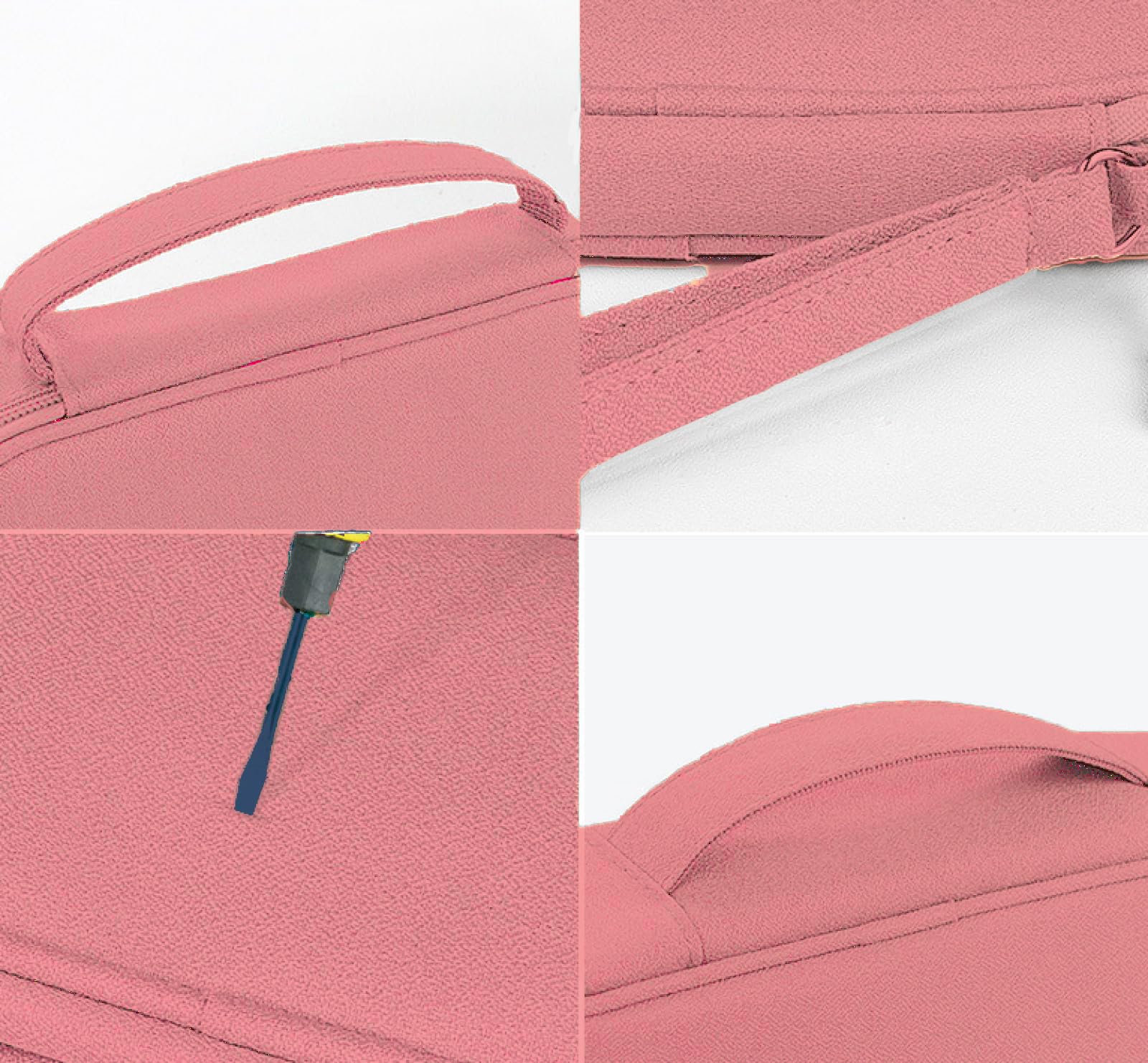 Electronic Cable Storage Bag - Travel Organizer for Wires & Cables - Multi-Function Portable Electronic Accessories Case (Pink) - Perfect for Travel, Office & Home Organization