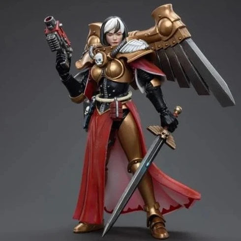 JOYTOY Warhammer 40k Adepta Sororitas Geminae Superia Action Figure - Collectible Miniature for Tabletop Gaming & Display