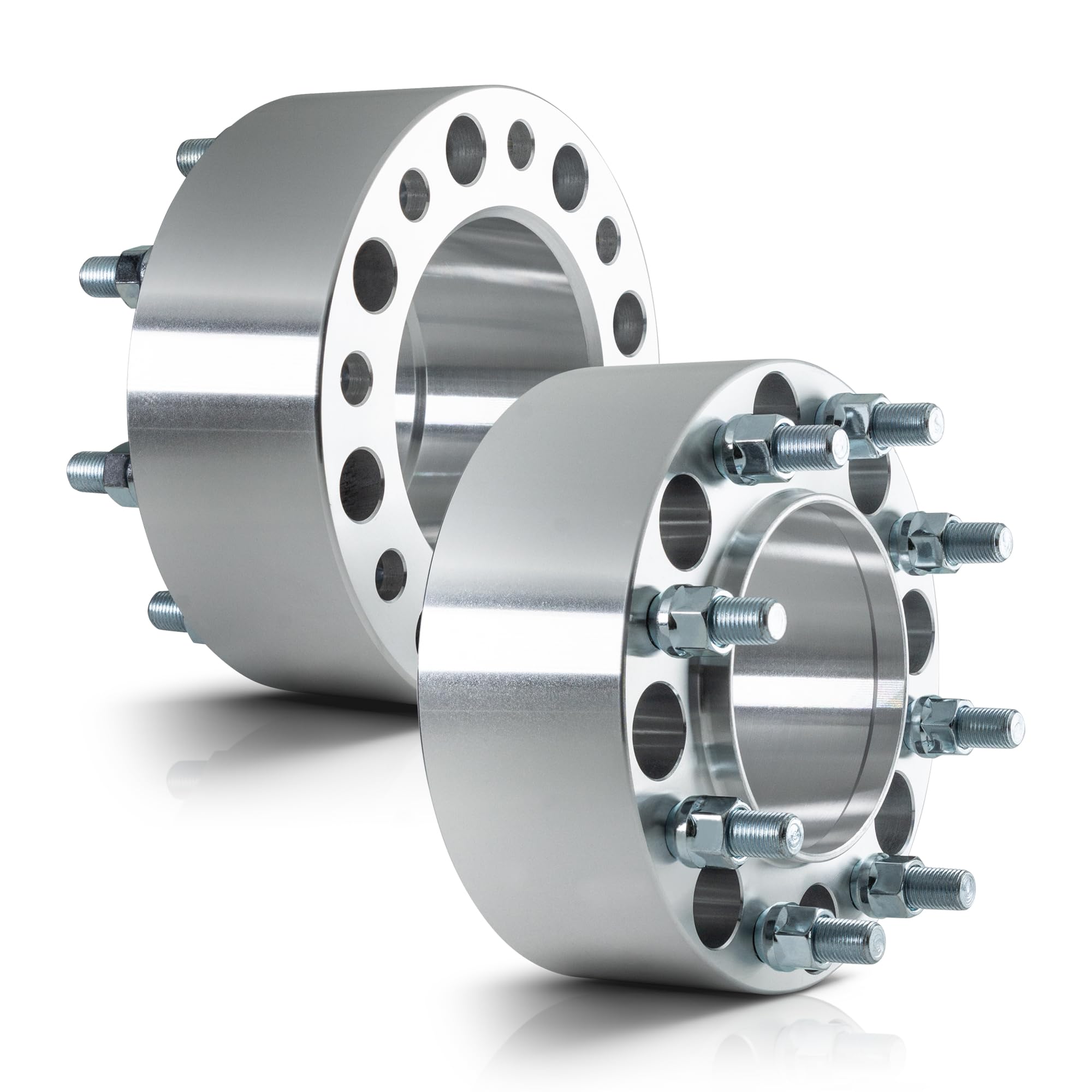 Premium 8x180 Wheel Spacers (2-Pack, 2.5