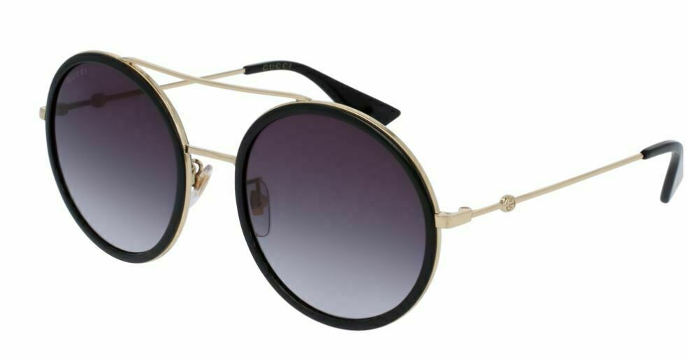 Gucci GG 0061 S 001 Gold Aviator Sunglasses for Women & Men - Luxury Designer Shades for Beach, Driving & Fashion Outfits
