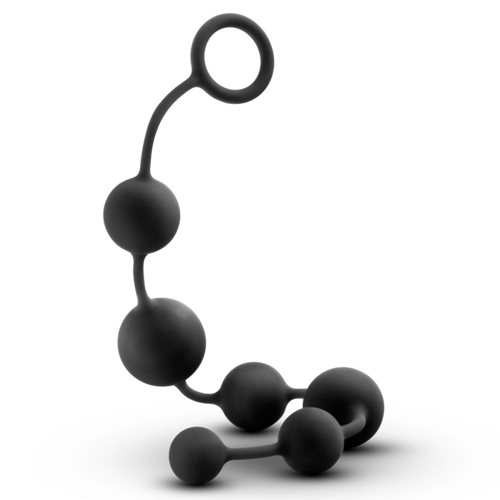 Premium Platinum Silicone Anal Beads - Large Size for Enhanced Pleasure | Perfect for Couples Play & Solo Exploration | Adult Toys for Sensual Experience