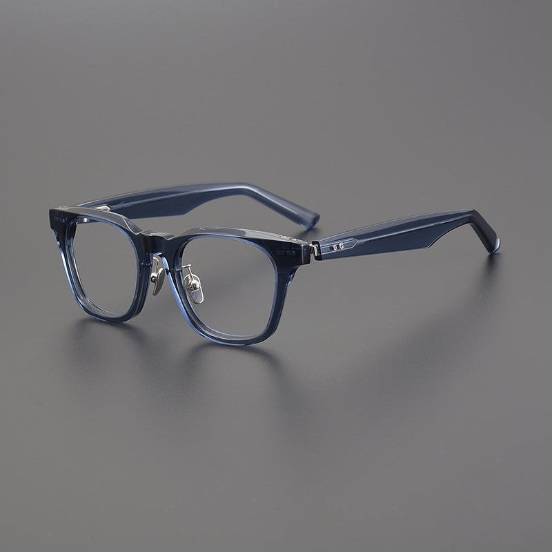 Stylish Acetate Round Glasses Frames 9004 - Trendy & Lightweight Eyewear for Women & Men - Perfect for Reading, Fashion & Everyday Wear