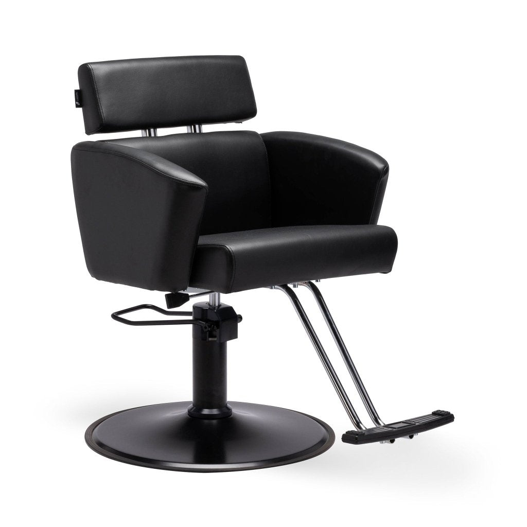 Lanvain ® Maduro Styling Chair - Adjustable Salon & Beauty Chair for Hairdressing, Makeup, Tattoo & Barber Shop - Heavy Duty All-Purpose Styling Chair 12169 - Perfect for Salon, Spa, Home & Professional Use