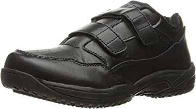 Ad Tec Men's Non-Slip Athletic Shoes with Velcro Closure - Lightweight Work Shoes for Nurses, Chefs & Restaurant Staff - Comfortable Slip-Resistant Shoes for Hospital, Kitchen & Service Industry