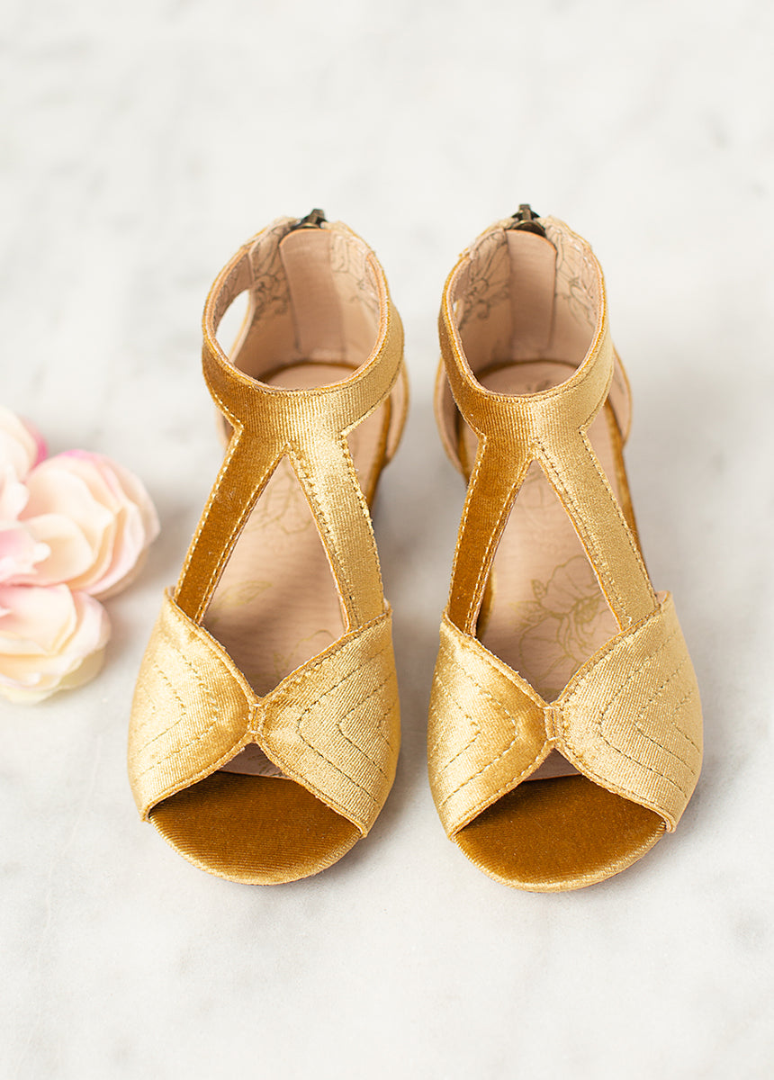 Orelia Honey Heels - Comfortable Women's Block Heel Sandals for Summer, Weddings & Casual Outings