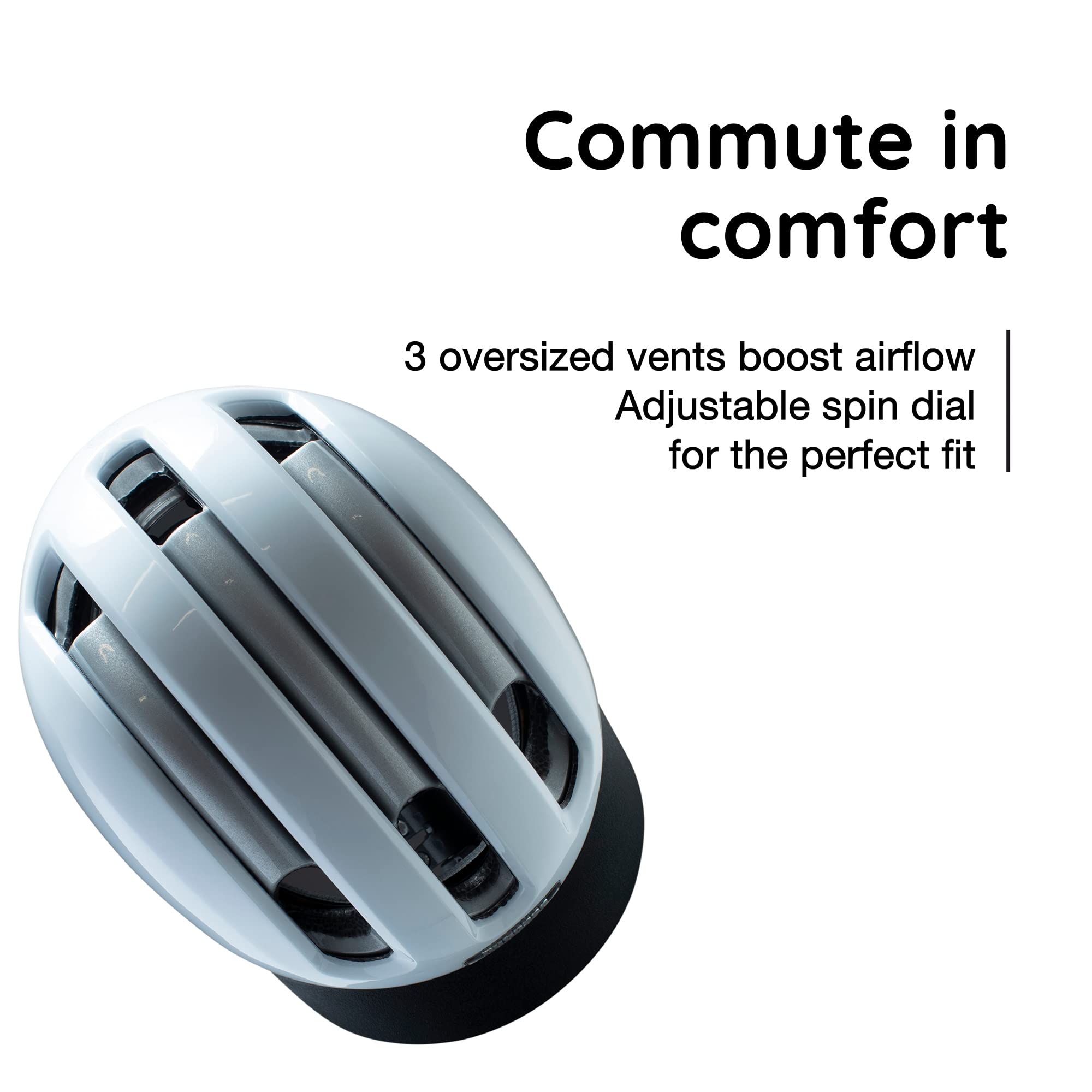 Nutcase VIO Bike Helmet with LED Lights & MIPS Protection - Adult Cycling Helmet for Road Biking, Commuting & Urban Safety - S/M (55-59cm) - Ideal for Night Rides & City Cycling