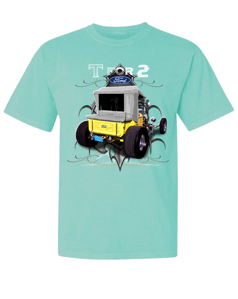 Vintage Ford Model T 1900 Classic Car T-Shirt - Retro Washed Cotton Tee for Men & Women - Perfect for Car Enthusiasts, Auto Shows, and Casual Wear