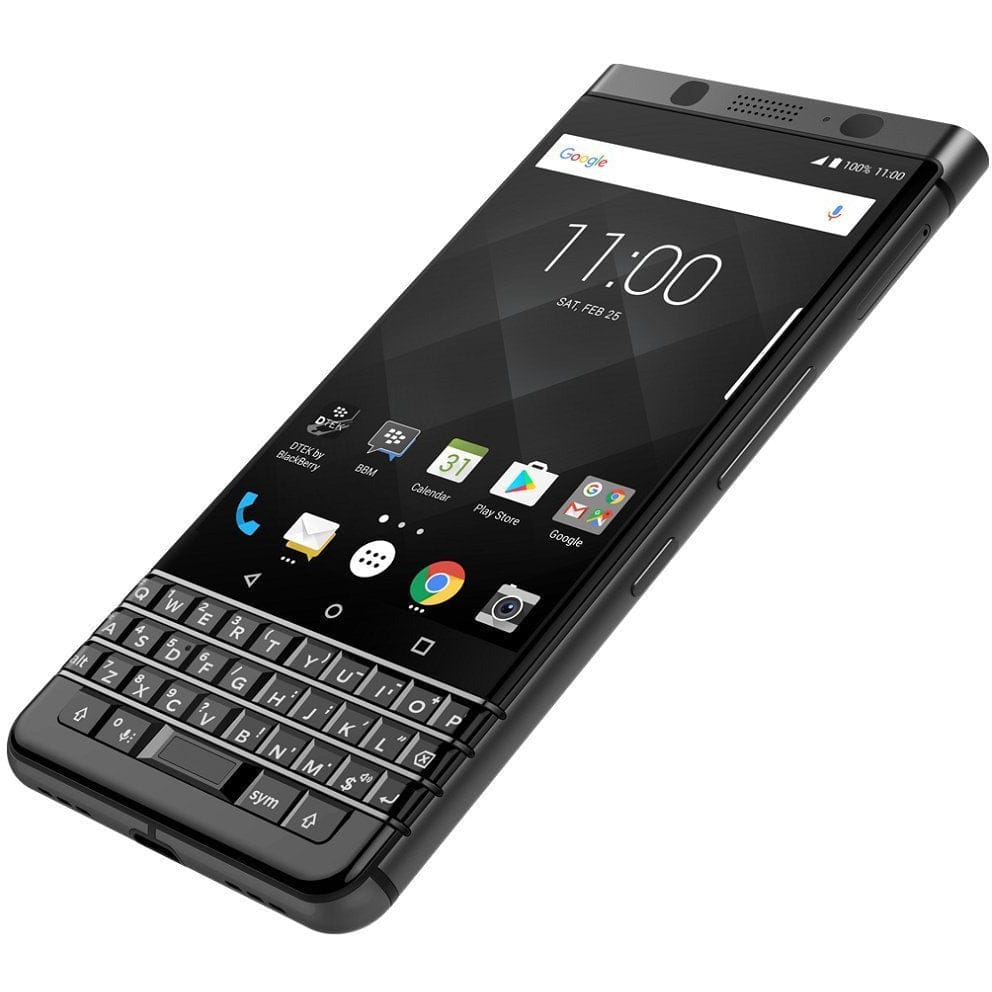 BlackBerry KEYone 32GB Smartphone - Unlocked GSM Android Phone for T-Mobile | QWERTY Keyboard, Secure Android OS | Perfect for Business Professionals & Mobile Typists