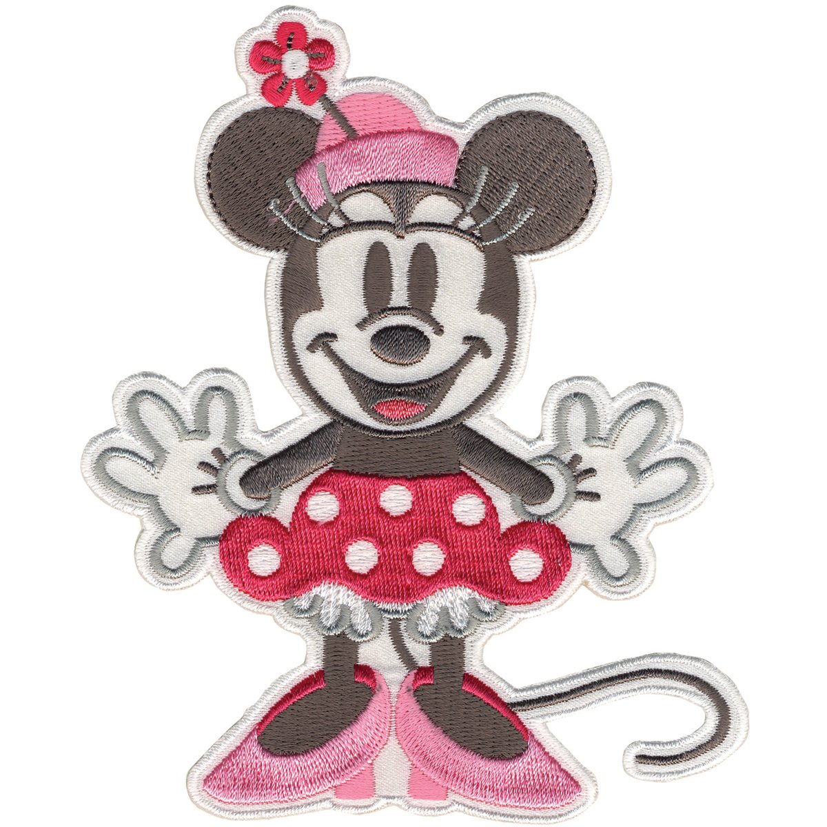 Disney Mickey Mouse & Minnie Mouse Full Body Iron-On Applique Patches for DIY Crafts, Kids Clothing, T-Shirts, Bags & Costume Decorations