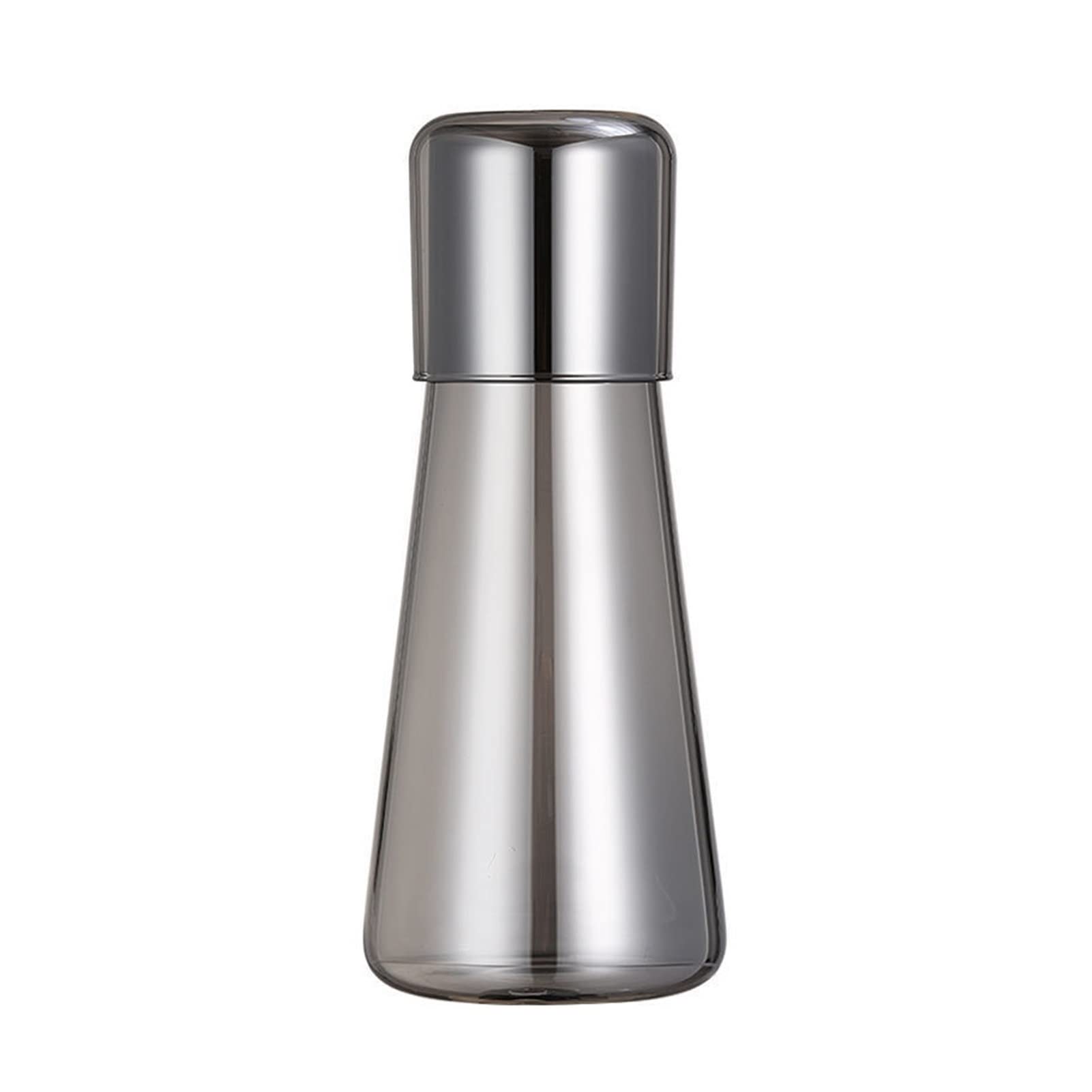 Premium Borosilicate Glass Water Carafe Pitcher - 850ml Gray, Heat & Cold Resistant, with Glass Cup Lid - Perfect for Iced Tea, Juice, Lemon Water & Home Decor