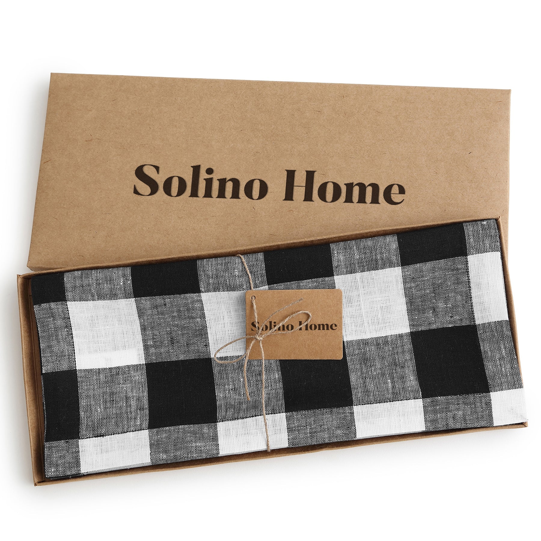 Buffalo Check Table Runner - Red and Black Plaid Cotton Table Decor for Farmhouse, Rustic & Holiday Dining - Perfect for Christmas, Thanksgiving & Everyday Use