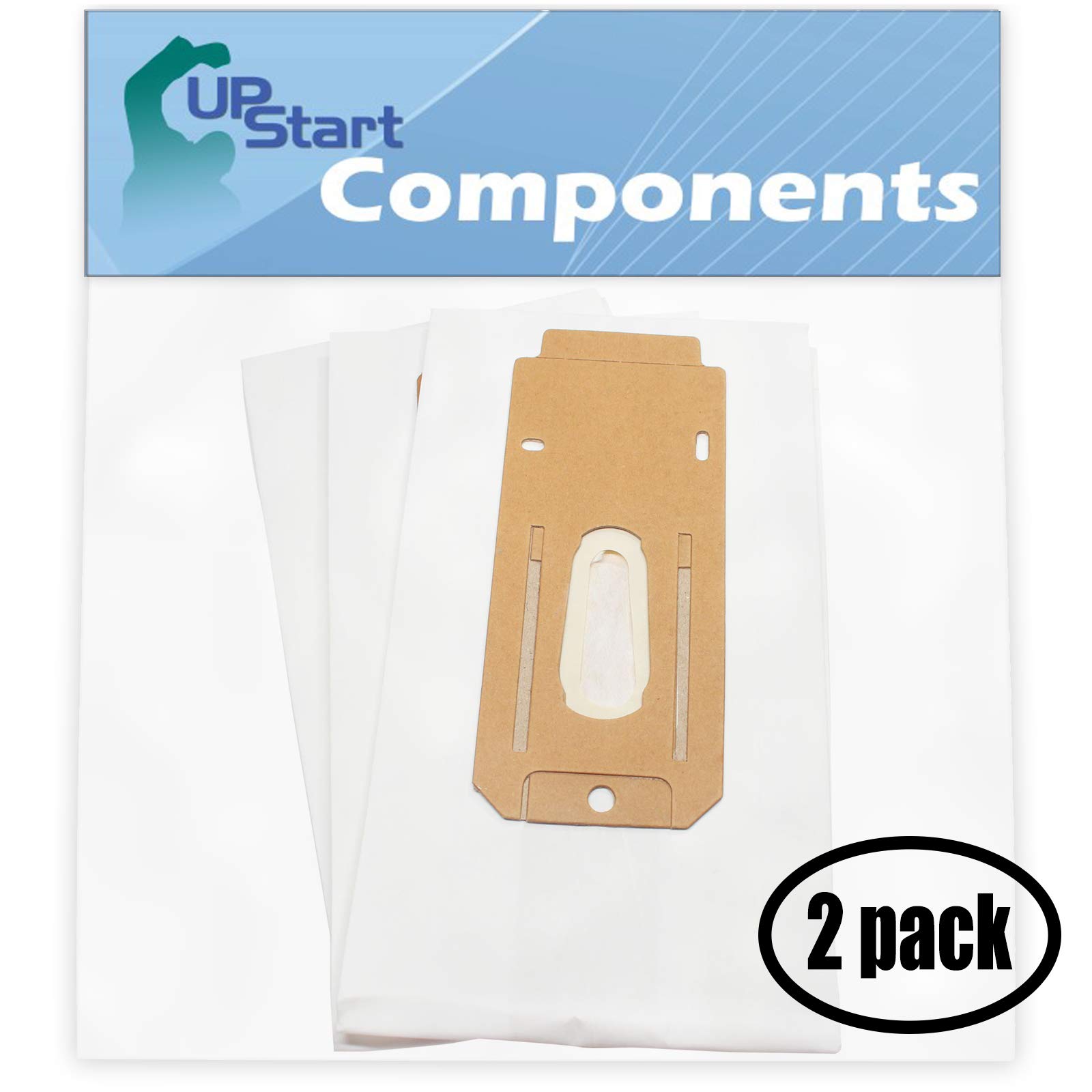 UpStart 6-Pack Replacement Vacuum Bags for Oreck XL988 - Compatible with Oreck CCPK8DW & Type CC Models (2-Pack, 3 Bags Each) | Perfect for Home Cleaning, Pet Hair Removal & Allergen Reduction