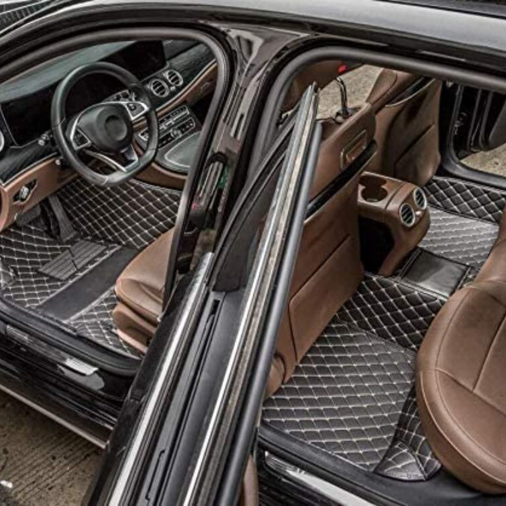 Custom Handmade Personalized Car Floor Mats - Premium Black & Beige Options | Perfect for SUVs, Sedans & Trucks | Durable & Stylish Interior Upgrade