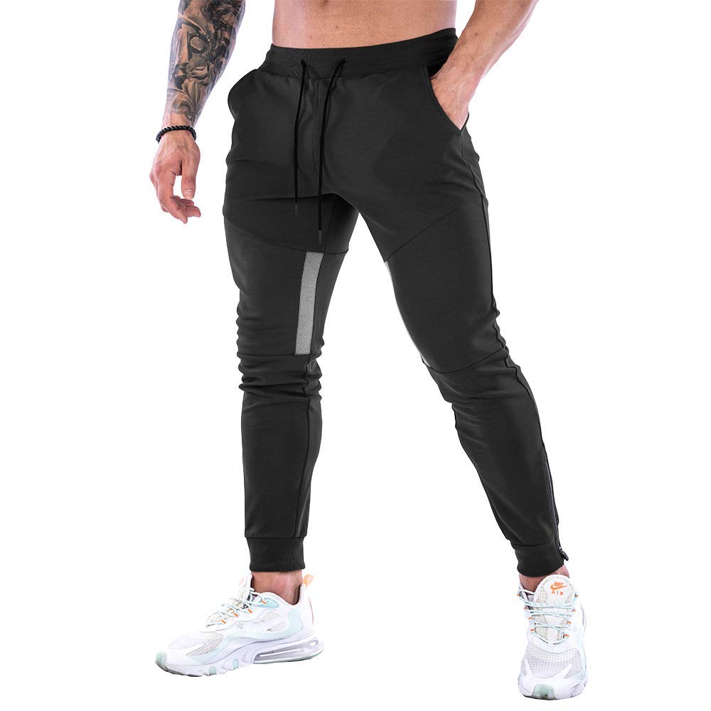 Ubrand Men's Striped Athletic Jogger Pants - Lightweight Breathable Workout Pants for Gym, Running, Training & Casual Wear | Perfect for Fitness Enthusiasts & Active Lifestyle