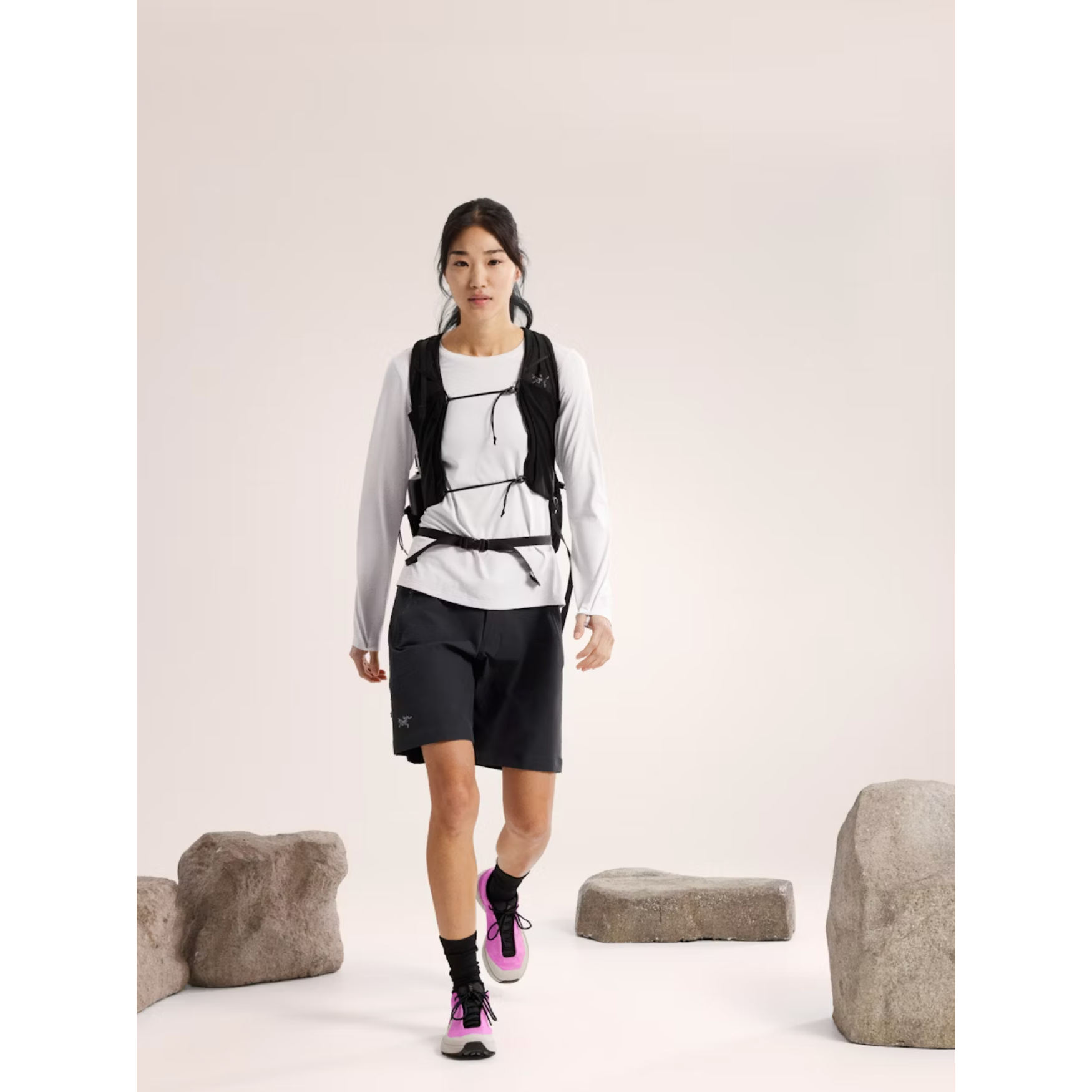 Arc'teryx Women's Taema Long Sleeve Crew Neck Shirt - Moisture Wicking Hiking & Outdoor Activewear for Camping & Travel