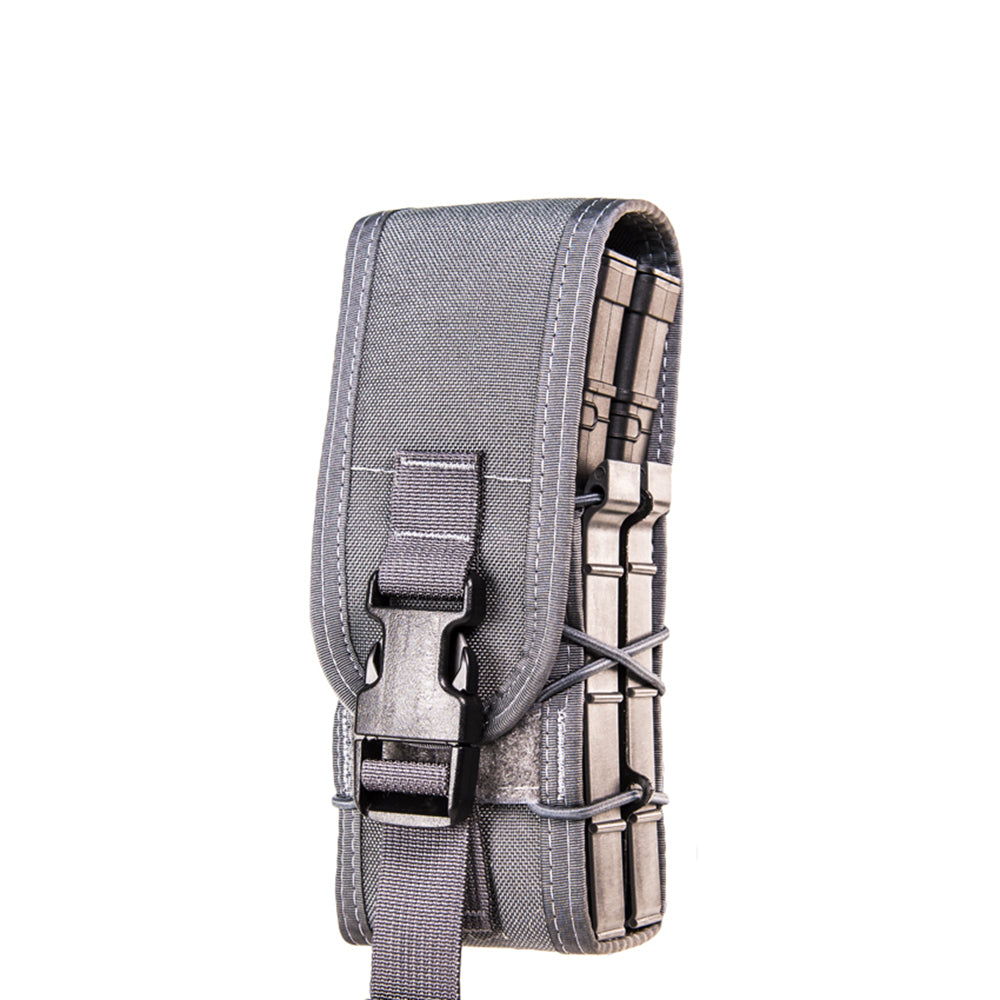 High Speed Gear X2R TACO Rifle Magazine Pouch - Durable USA-Made Tactical Molle Compatible Gun Accessory for Hunting, Shooting Range & Military Training