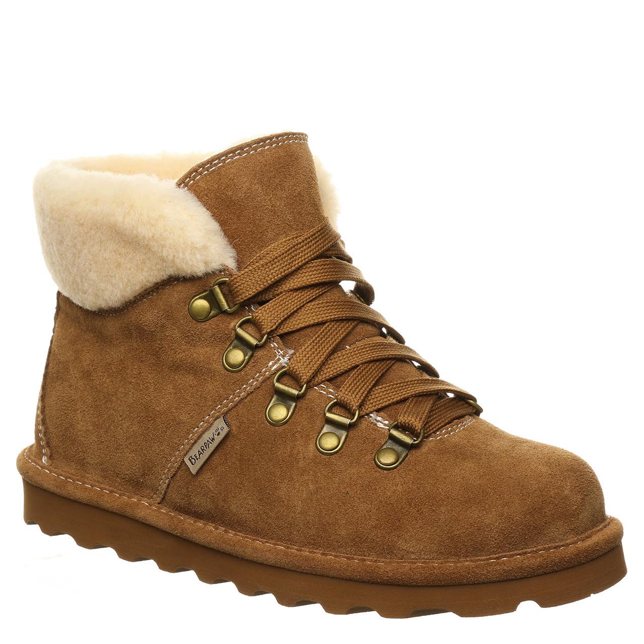 BEARPAW Women's Marta Ankle Boots - Slip On Winter Boots for Women in Multiple Colors | Warm & Comfortable Snow Boots for Casual Wear, Outdoor Activities & Cold Weather