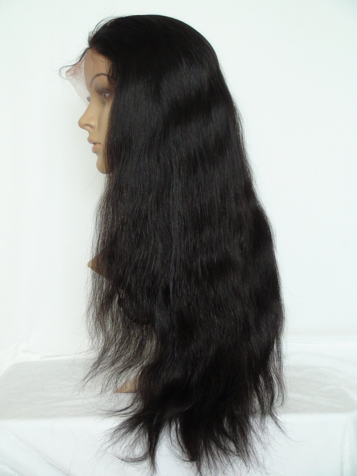 12 Inch Full Lace Human Hair Wigs with Baby Hair - Brazilian Virgin Remy Hair in Natural Straight #1B Off Black | Perfect for Daily Wear, Cosplay & Special Occasions