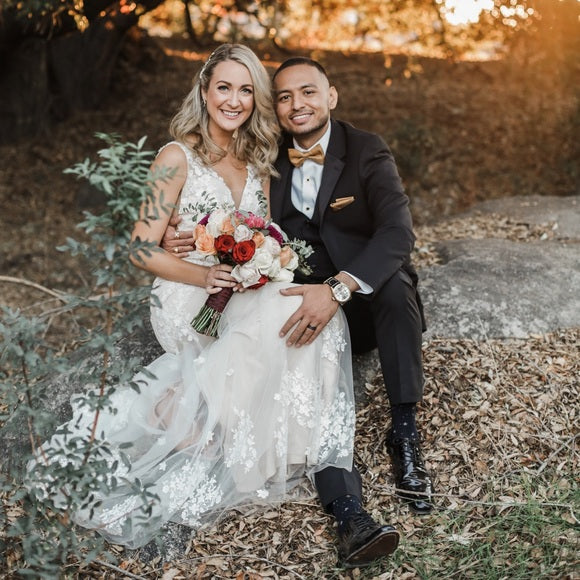 Willowby Nikola Aliyah Wedding Gown - Elegant Lace Bridal Dress for Beach, Garden & Boho Ceremonies
