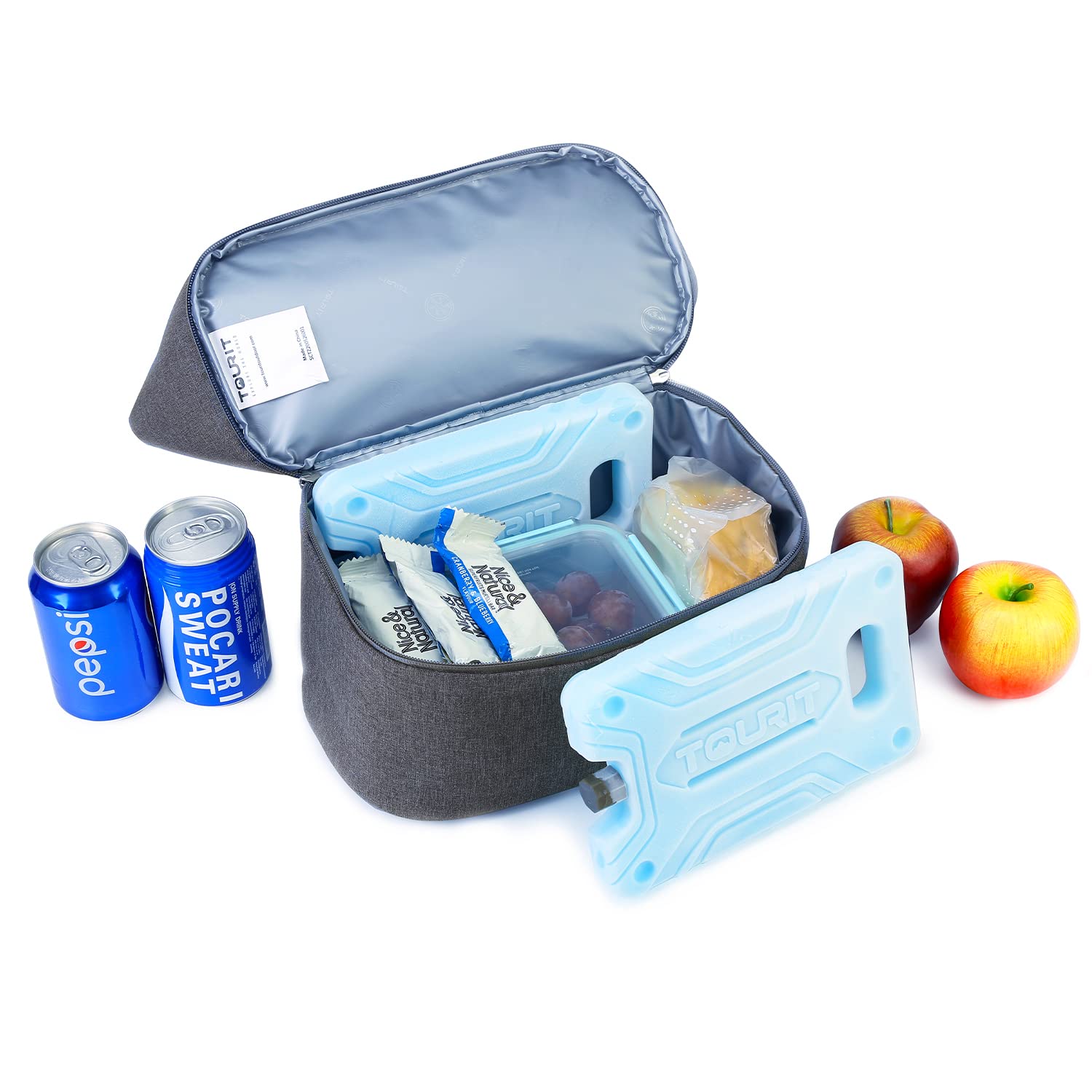 TOURIT Reusable Ice Pack for Lunch Box 8.75