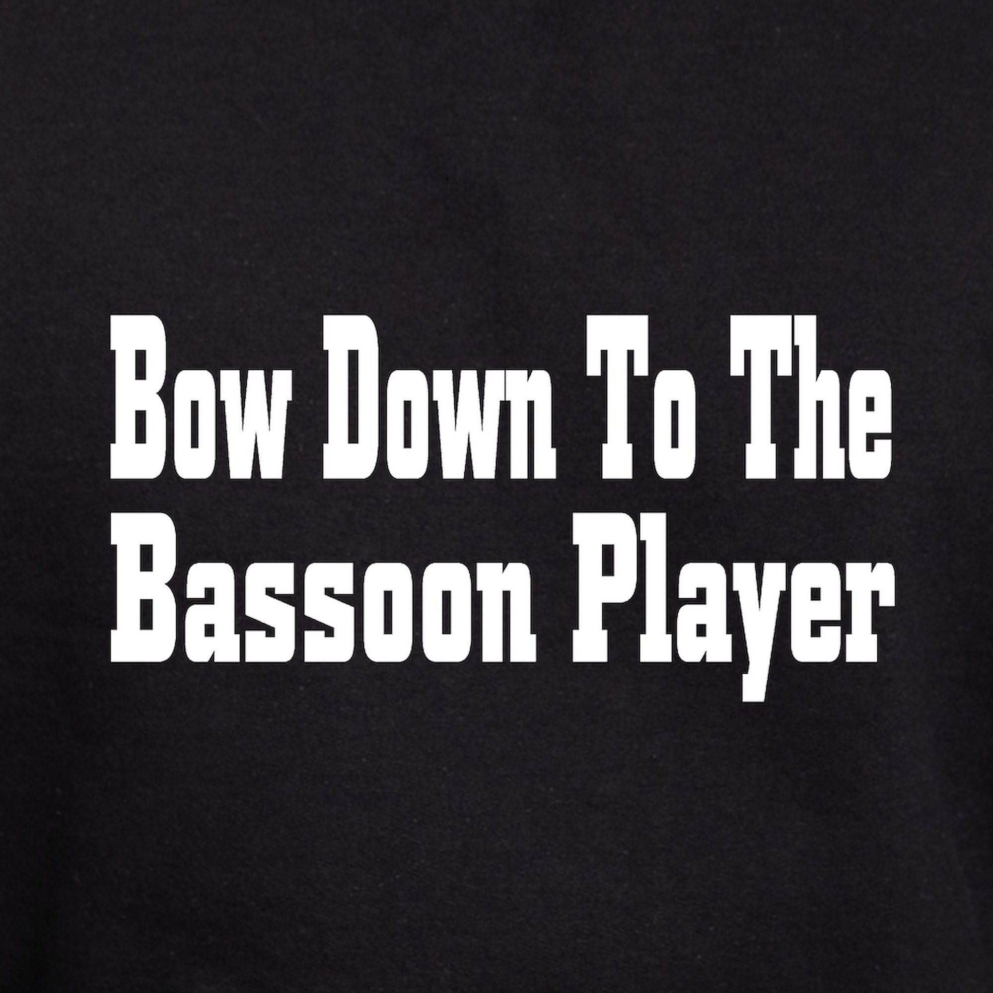 Bassoon Hoodie for Men - Dark Regular Fit Pullover Sweatshirt | CafePress | Perfect for Music Lovers, Orchestra Performers & Band Members