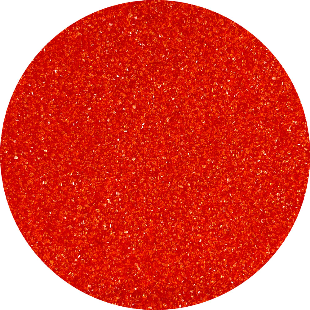 DecoPac Bulk Orange Sanding Sugar 33oz Tub - Edible Decor for Cakes, Cookies & Desserts - Perfect for Baking, Party Treats & Holiday Desserts