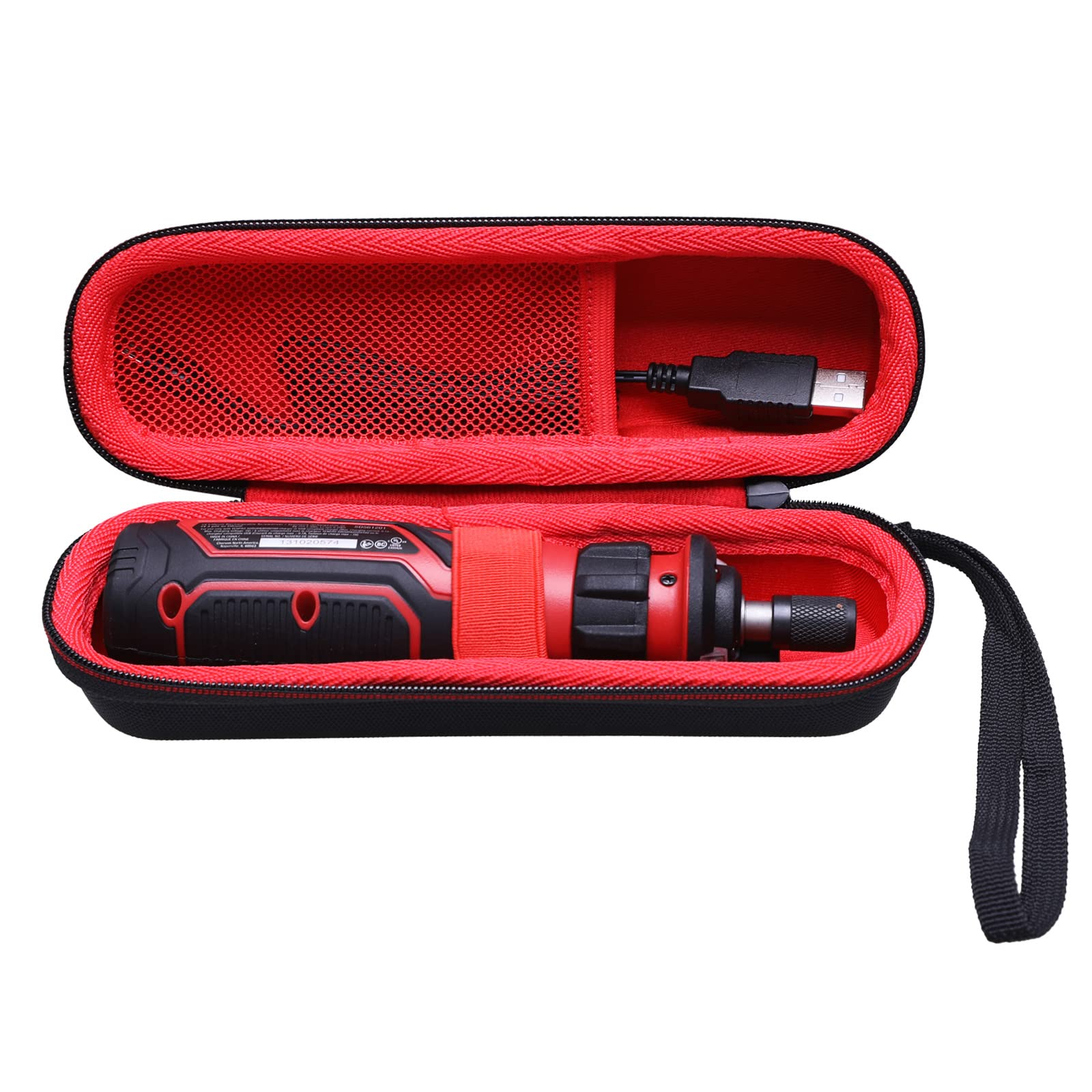 LTGEM Hard Protective Case for SKIL SD561201 4V Cordless Screwdriver - Durable Travel Storage Bag for Power Tools (Ideal for Job Sites, Home DIY Projects & Tool Organization)