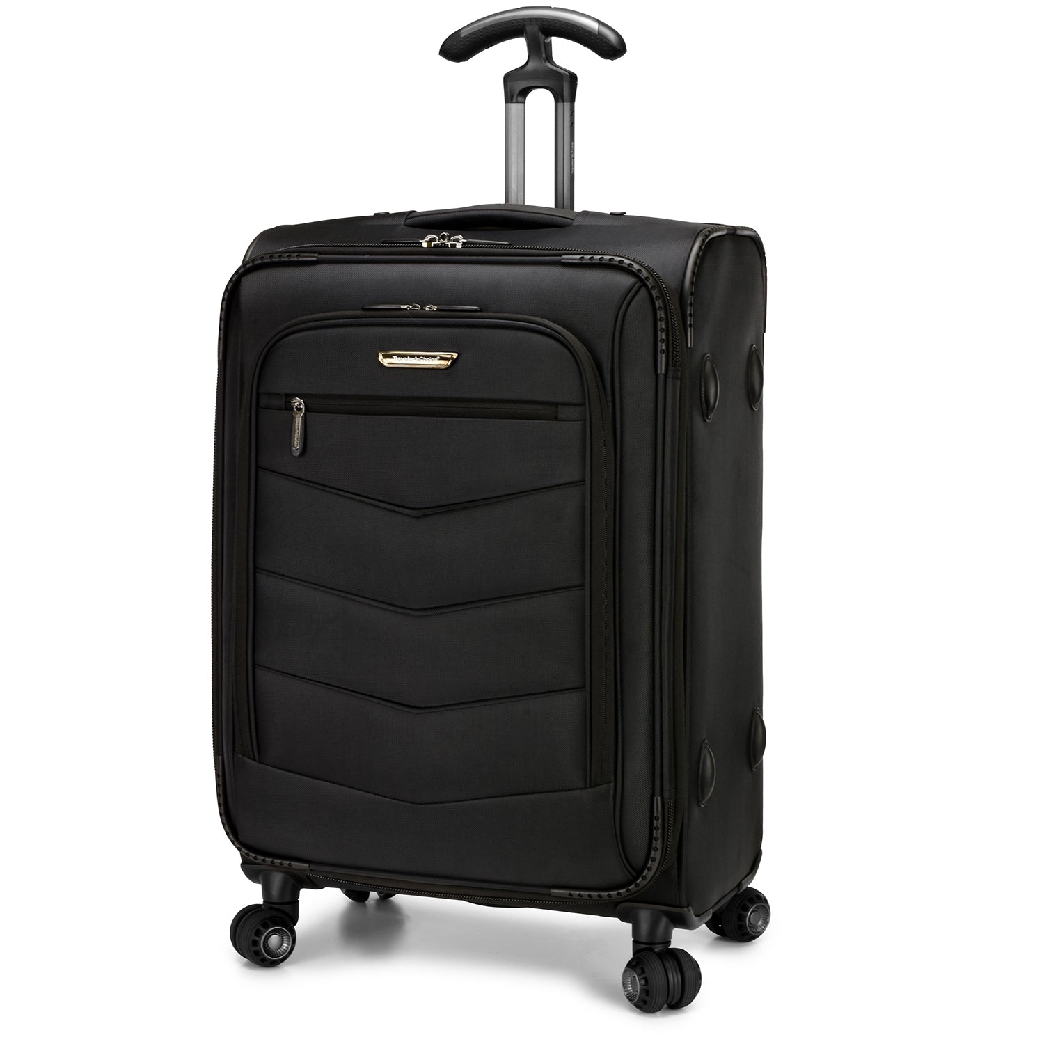 Silverwood Softside 3-Piece Expandable Luggage Set with Spinner Wheels - Lightweight Suitcase for Travel, Business Trips & Family Vacations