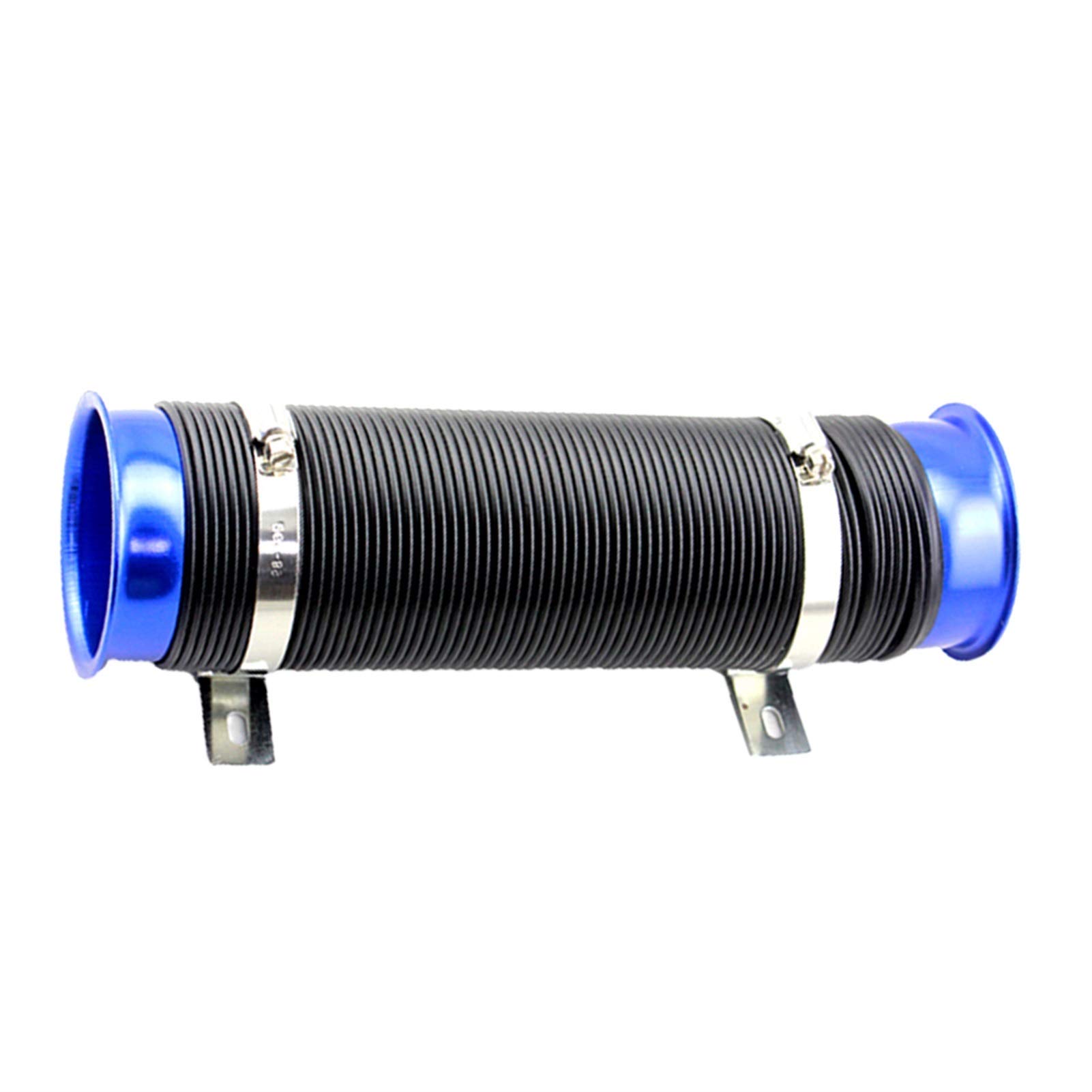 SXCLS 76mm Universal Adjustable Air Intake Hose for Turbo & Cold Air Systems - Flexible Car Exhaust Duct Pipe (Blue) | Perfect for Performance Upgrades & Engine Cooling