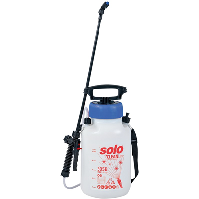 Solo CLEANLine 305 B 1.5 Gallon Handheld Sprayer - Portable Pressure Sprayer for Lawn, Garden, Cleaning & Pest Control
