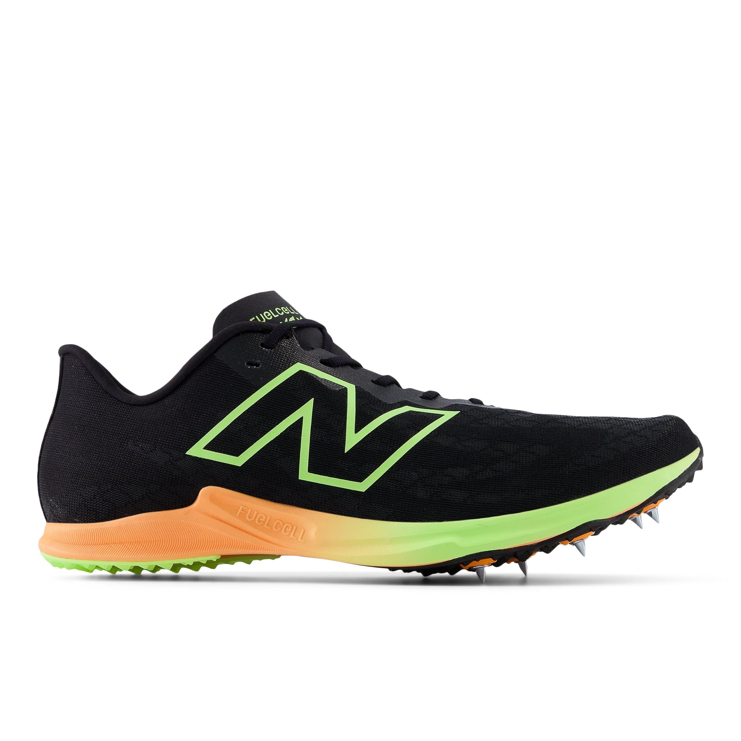 Unisex FuelCell SuperComp XC X Running Shoes (Black/Bleached Lime Glo) - Lightweight Performance Sneakers for Marathon Training & Road Running