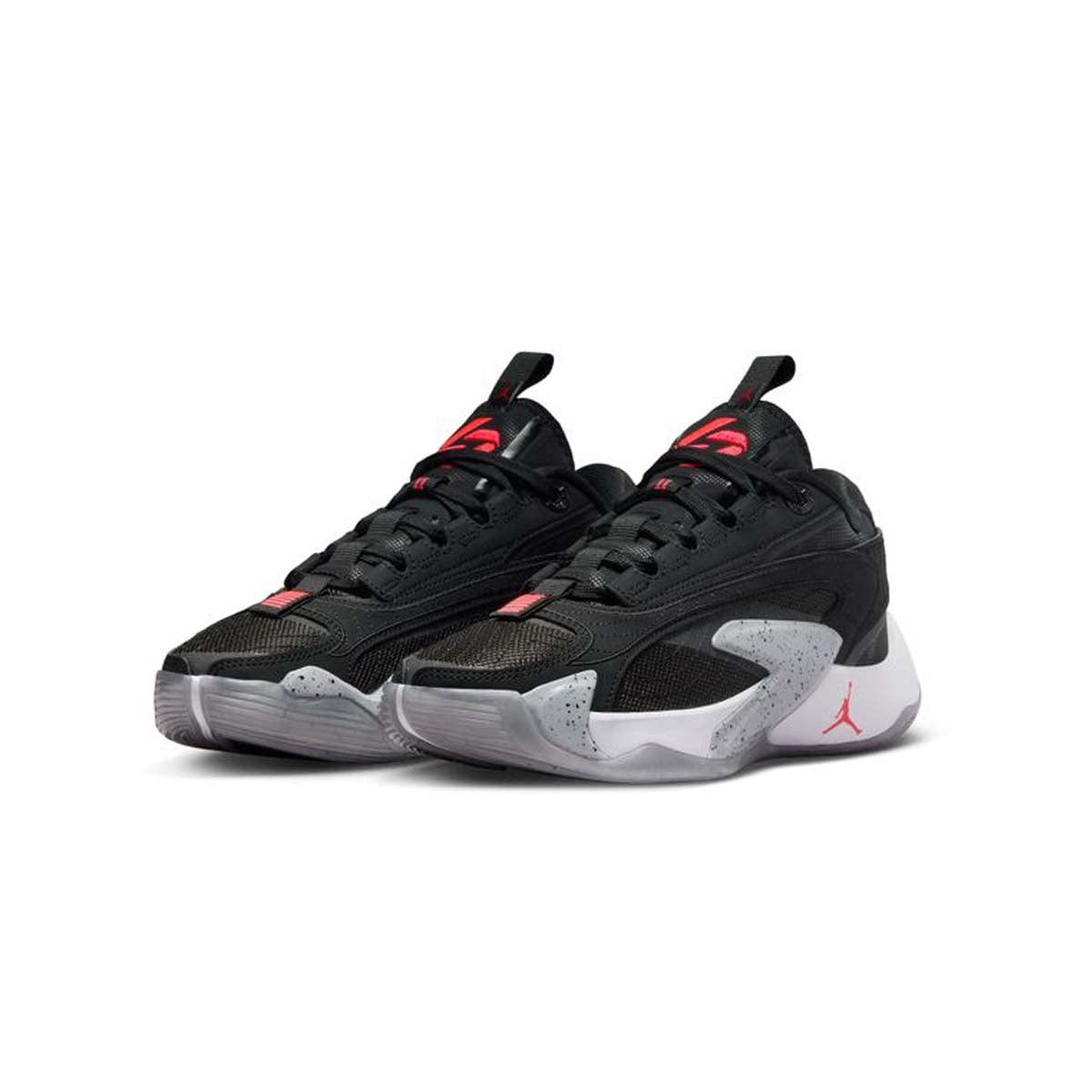 Nike Luka 2 'Black Cement' Basketball Shoes for Kids - High-Performance Youth Basketball Sneakers for Court Play & Street Style