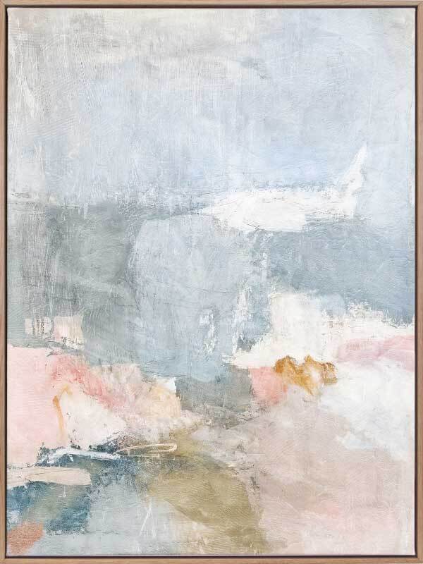 Drifting in the Clouds Canvas Art Print - Modern Wall Decor for Living Room, Bedroom & Office - Landscape Painting for Home & Office Decor