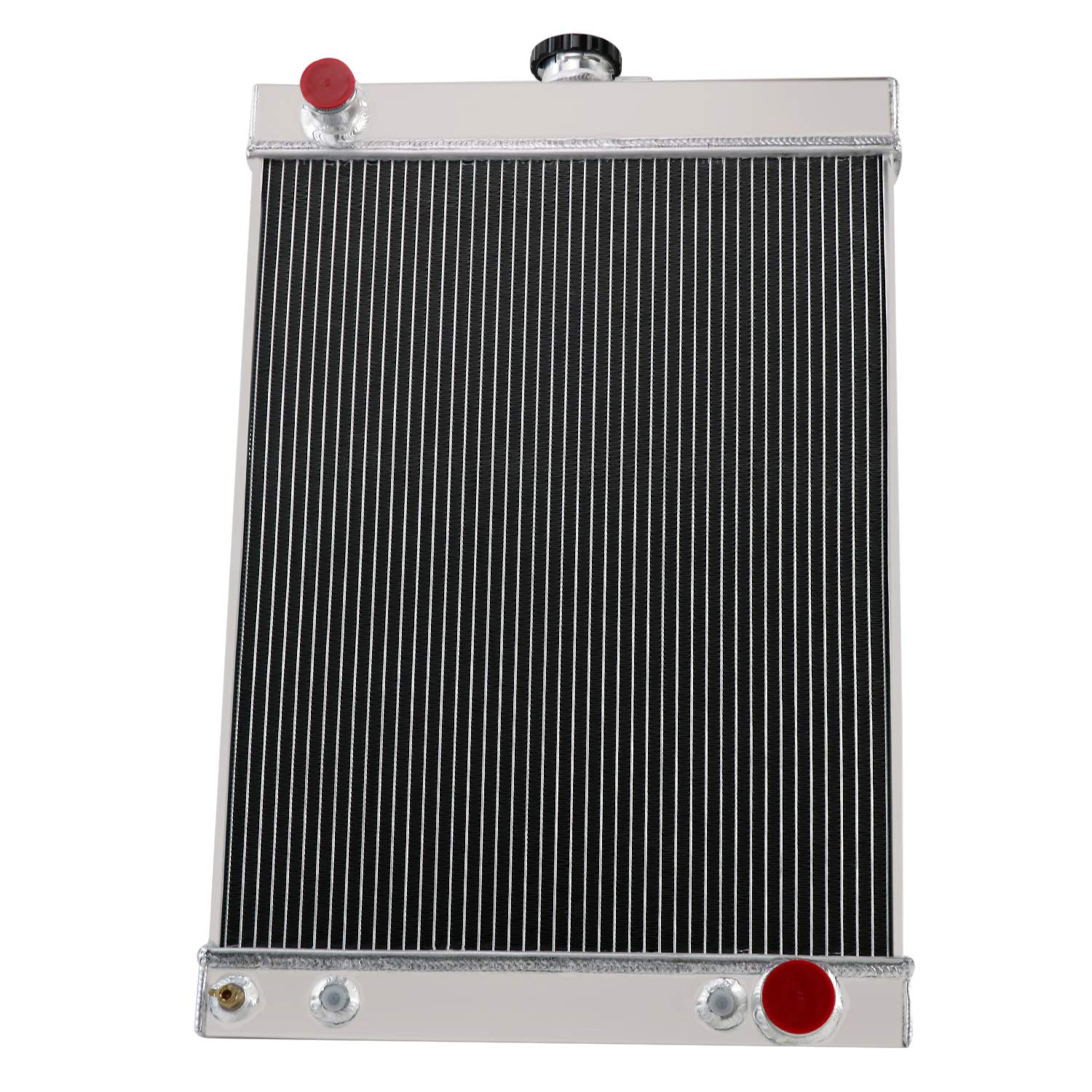 Aluminum 3-Row Radiator for 1930-1950 Chevy/GMC Medium Nose Cars & Hot Rod Trucks - High-Performance Cooling Upgrade for Classic Car Restoration & Custom Builds