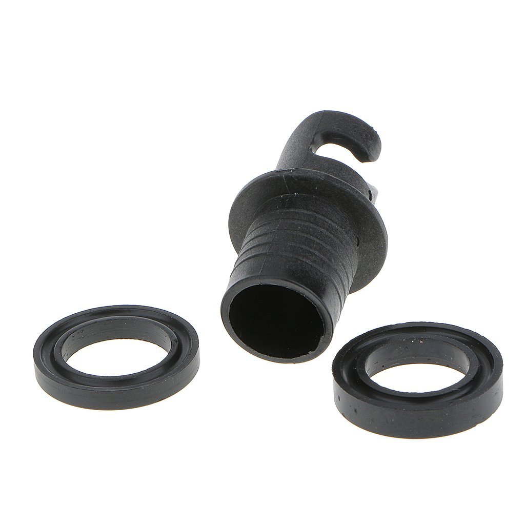 5-Piece Boat Foot Pump Hose Adapter Kit - H-R Valve Adapter for Inflatable Boats, Kayaks & Rafts - Durable Marine-Grade Accessories for Easy Inflation & Deflation - Perfect for Water Sports, Fishing & Outdoor Adventures