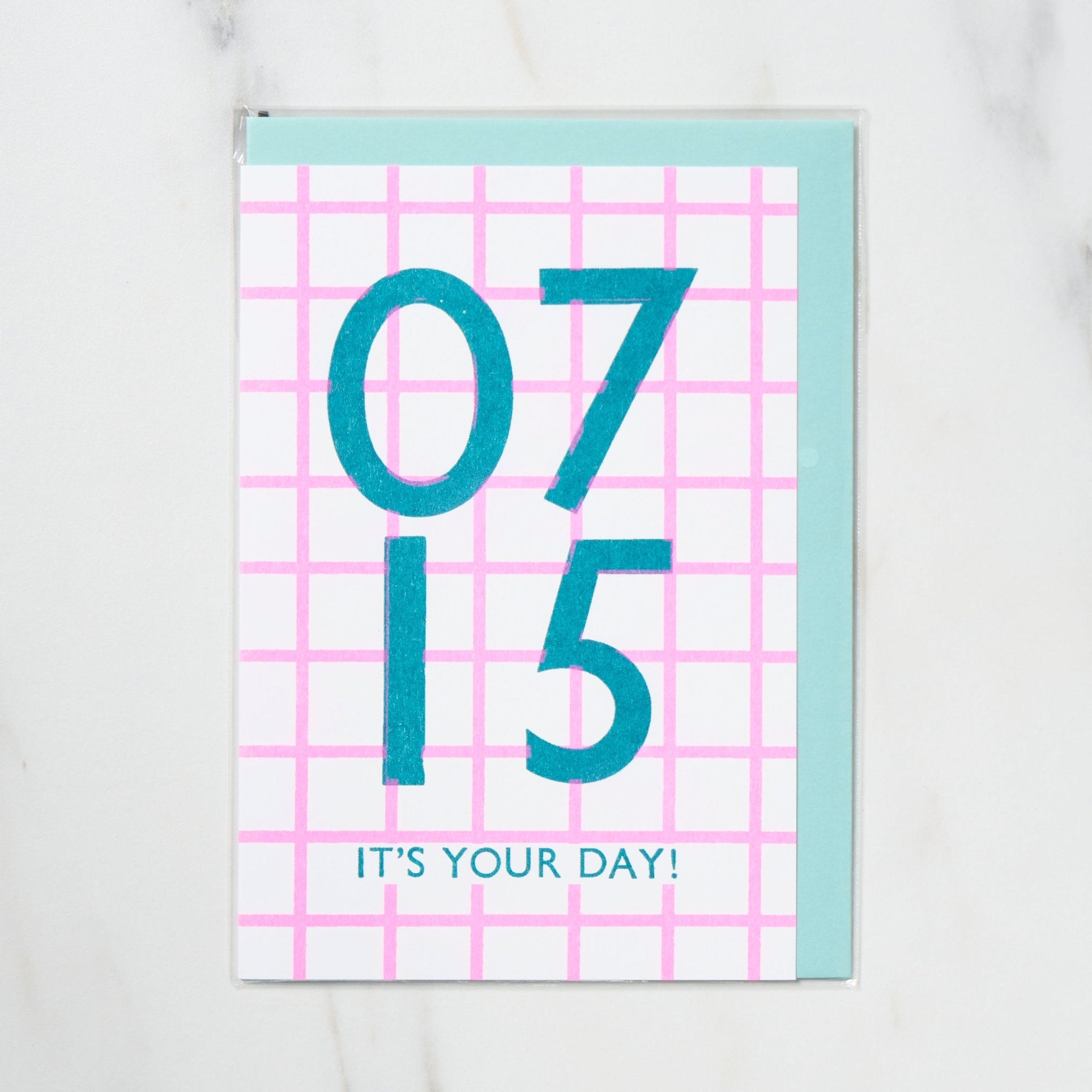 365 Find Your Day Card - July Edition | Premium Letterpress Letters for Birthdays, Anniversaries & Special Occasions | Perfect Gift for Loved Ones