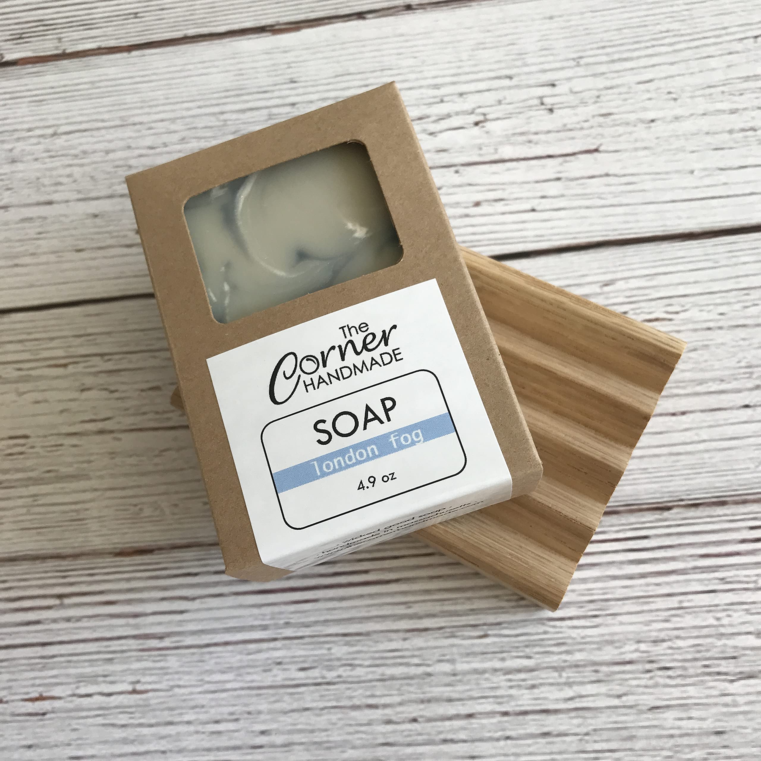 Luxury Handmade Soap and Ceramic Soap Dish Gift Set - Natural Bath Essentials for Spa, Home Decor & Thoughtful Present