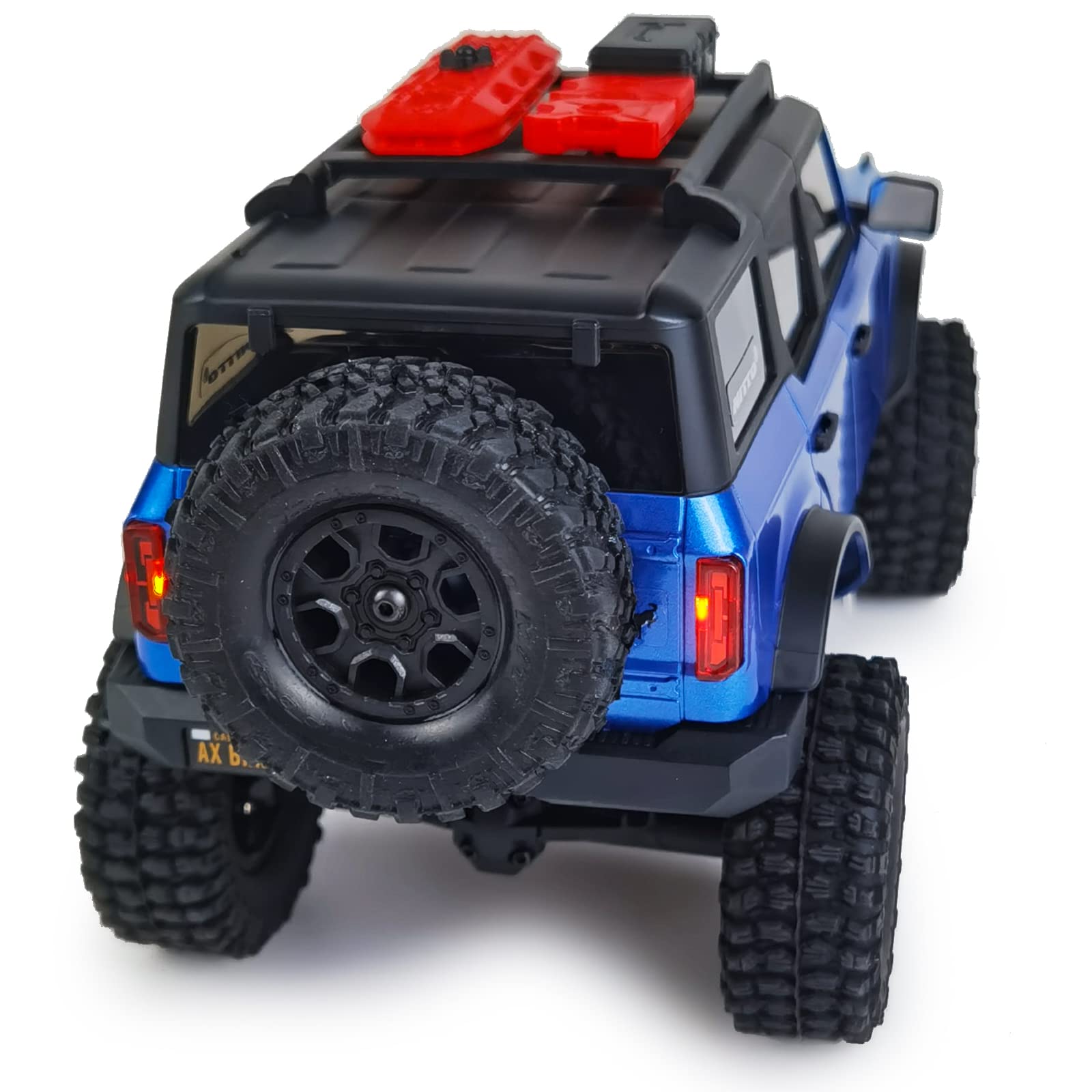 1/24 RC Crawler Car SCX24 LED Taillight Rear Lights - Bronco AXI00006 Upgrades Accessories for Off-Road Night Driving & Crawling Adventures