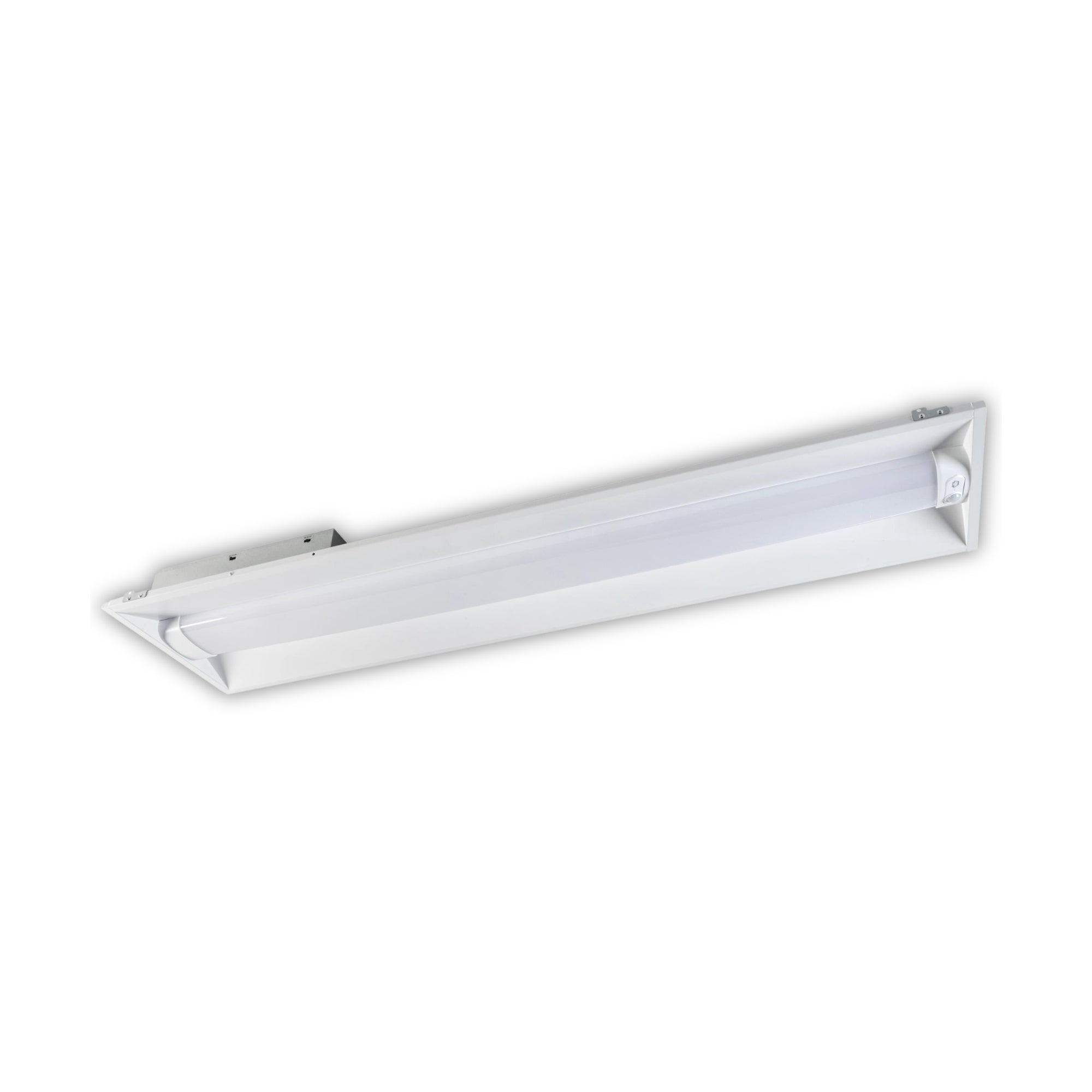 1x4 LED Troffer Light - 4550 Lumens, 35W, 3500K/4000K/5000K Color Temperature, 120-277V - Perfect for Office, Classroom, and Commercial Lighting