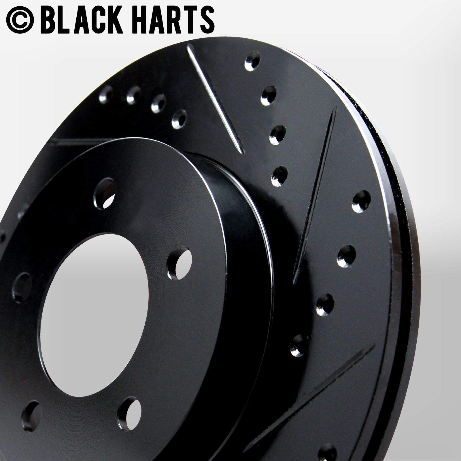 Hart Heavy Duty Front Brake Pads and Rotors Kit - Compatible with 2002-2006 Ford Expedition & Lincoln Navigator - Durable Braking Performance for SUVs and Trucks - Perfect for City Driving, Highway Commuting and Towing
