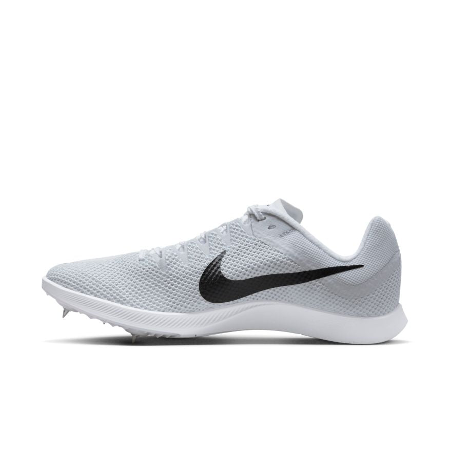 Unisex Nike Zoom Rival Distance Running Shoes - Lightweight & Cushioned for Men & Women (100 White/Black/Metallic Silver) - Perfect for Track, Road Running & Training