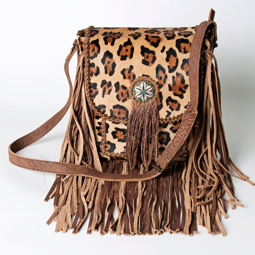 Genuine Leather Women's Crossbody Bag - American Darling ADBG753 Western Style Handbag Purse for Daily Use, Travel & Casual Outings