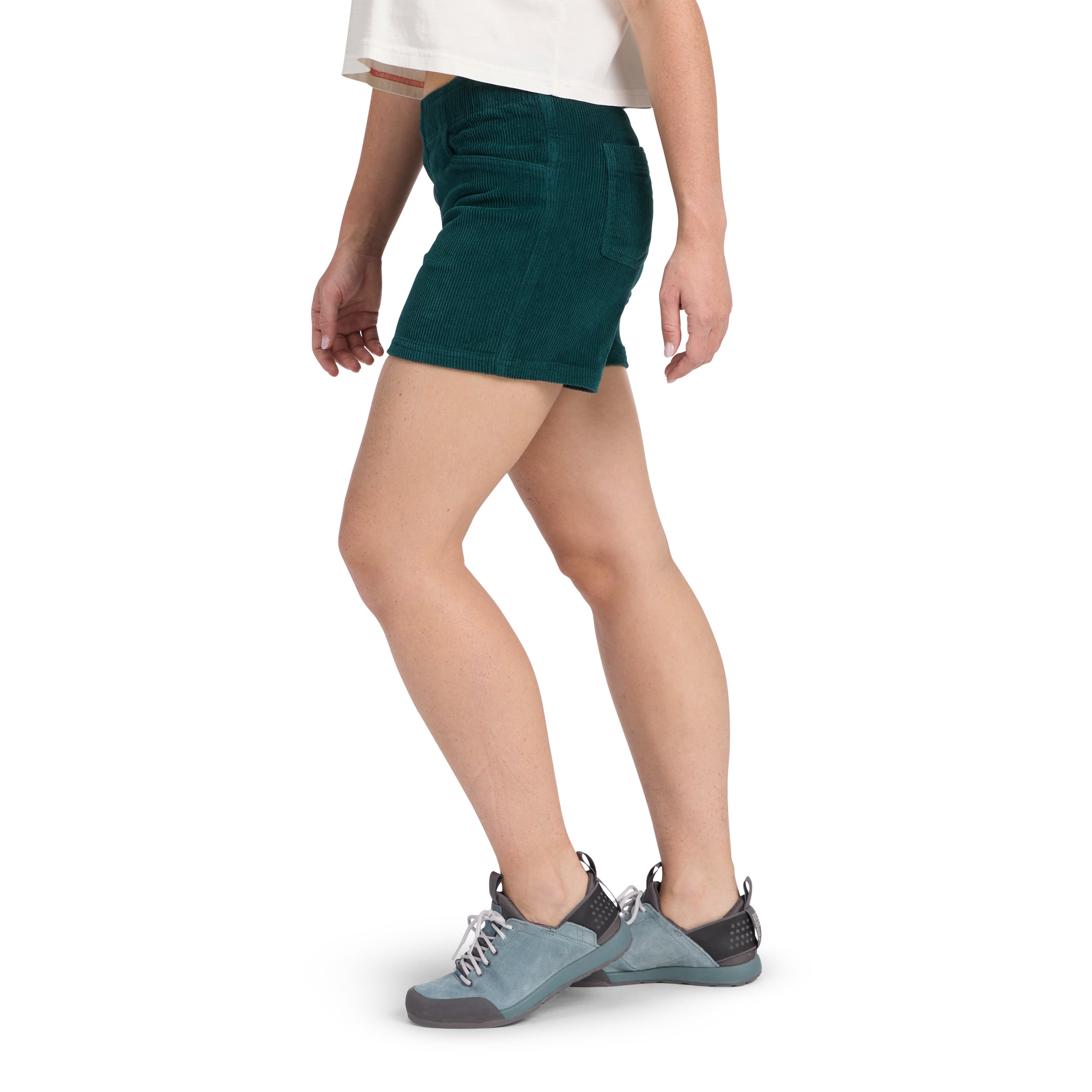 Women's Corduroy Shorts - Comfortable & Stylish Casual Wear for Outdoor Activities, Hiking, and Everyday Fashion